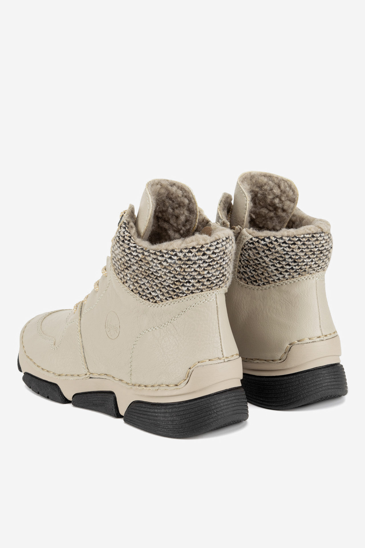 Šnurovacie topánky Béžová