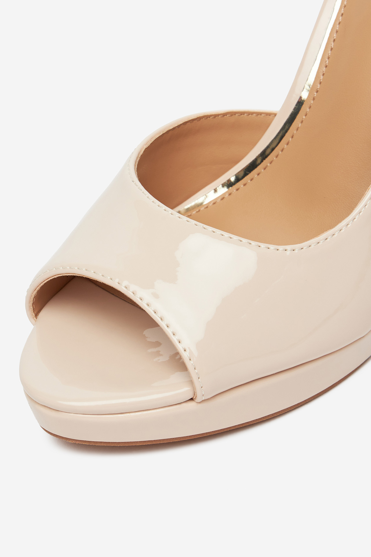 Sandály Světle béžová