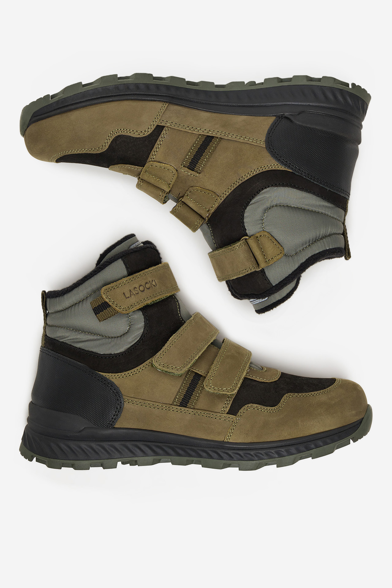 Kotníková obuv Hnědá