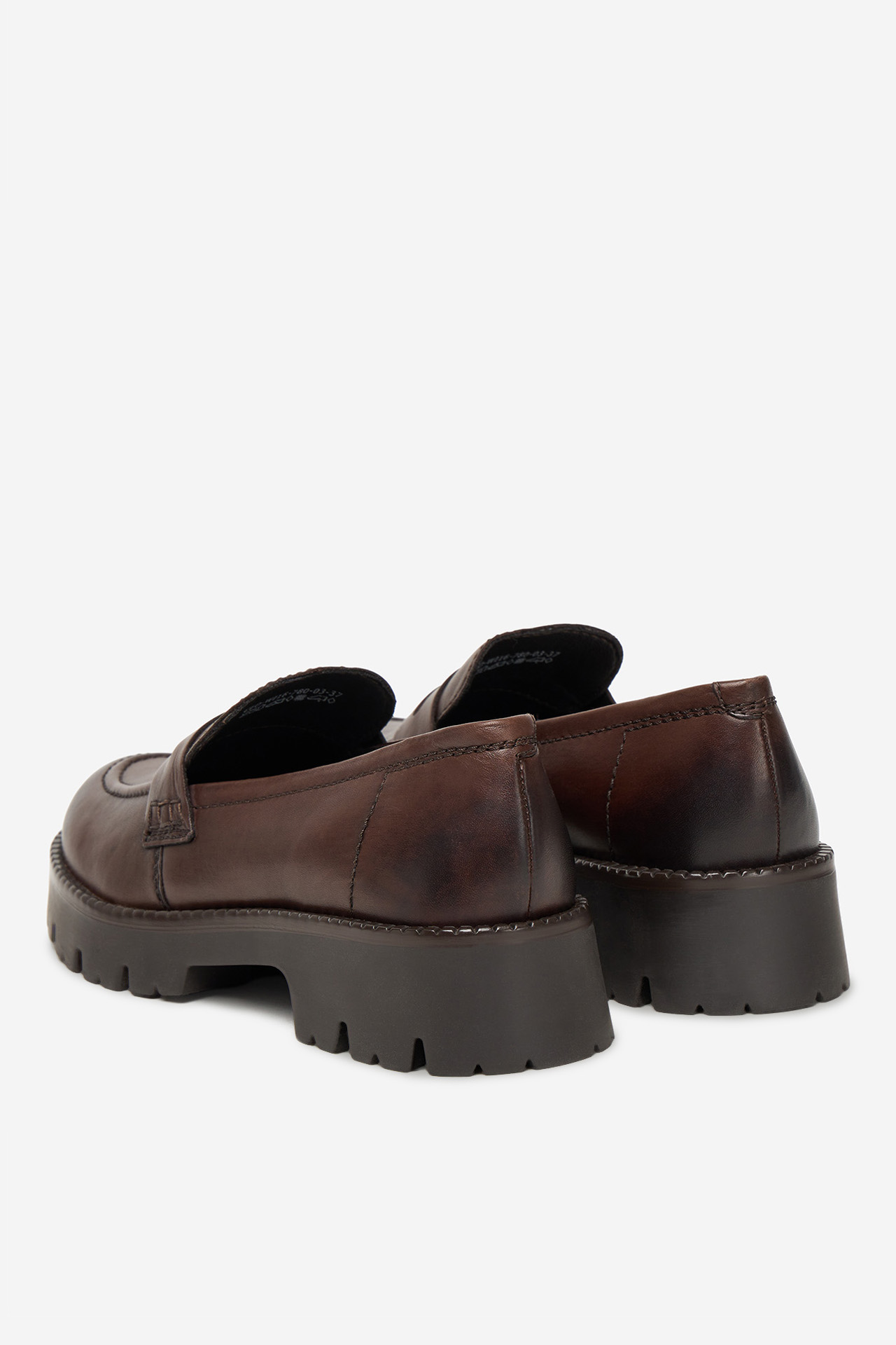 Loafersy Tmavě hnědá