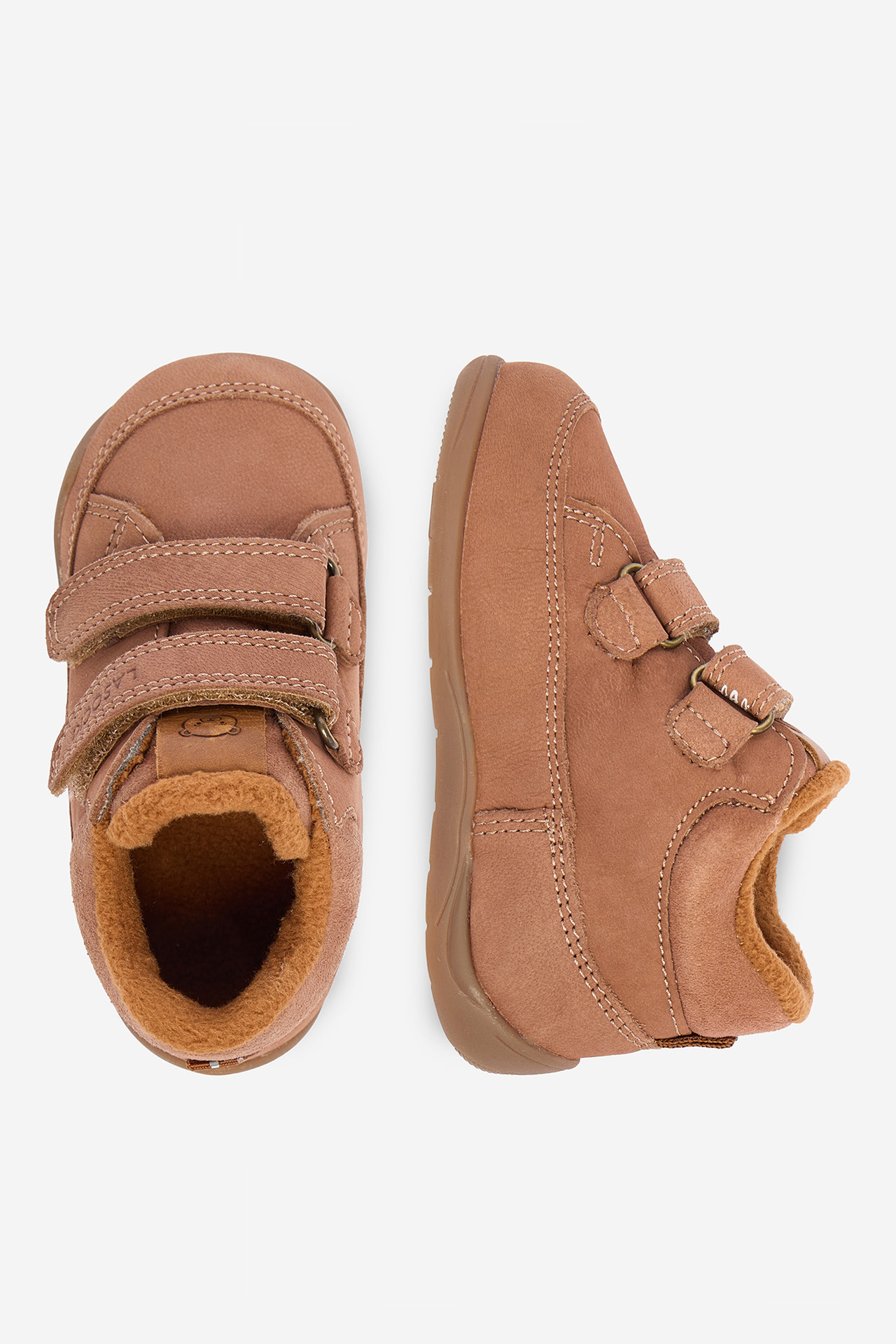 Šnurovacie topánky Hnedá