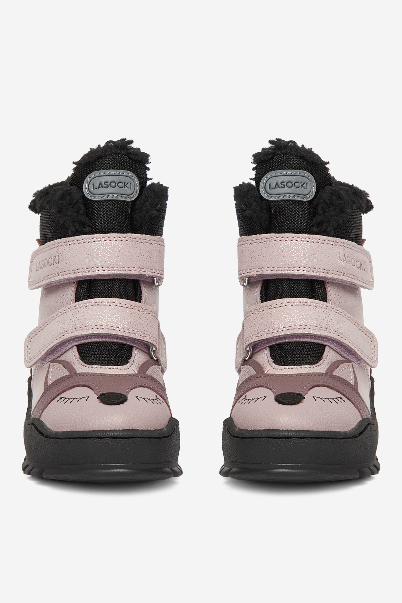 Kotníková obuv Světle fialová