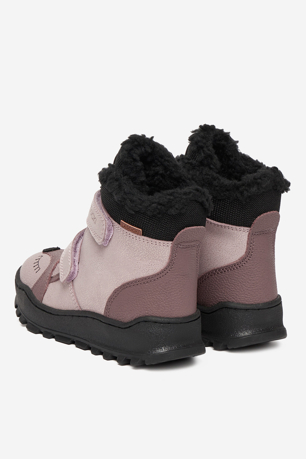 Kotníková obuv Světle fialová