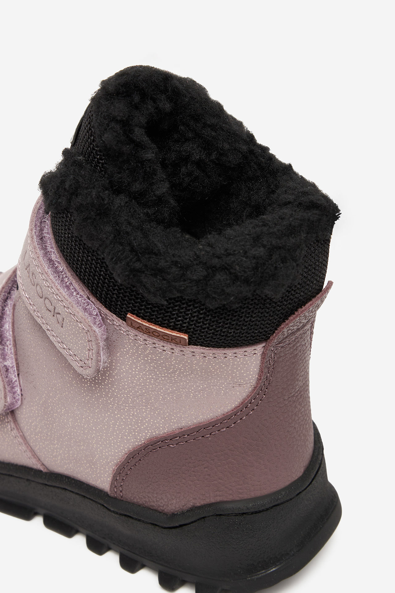 Kotníková obuv Světle fialová