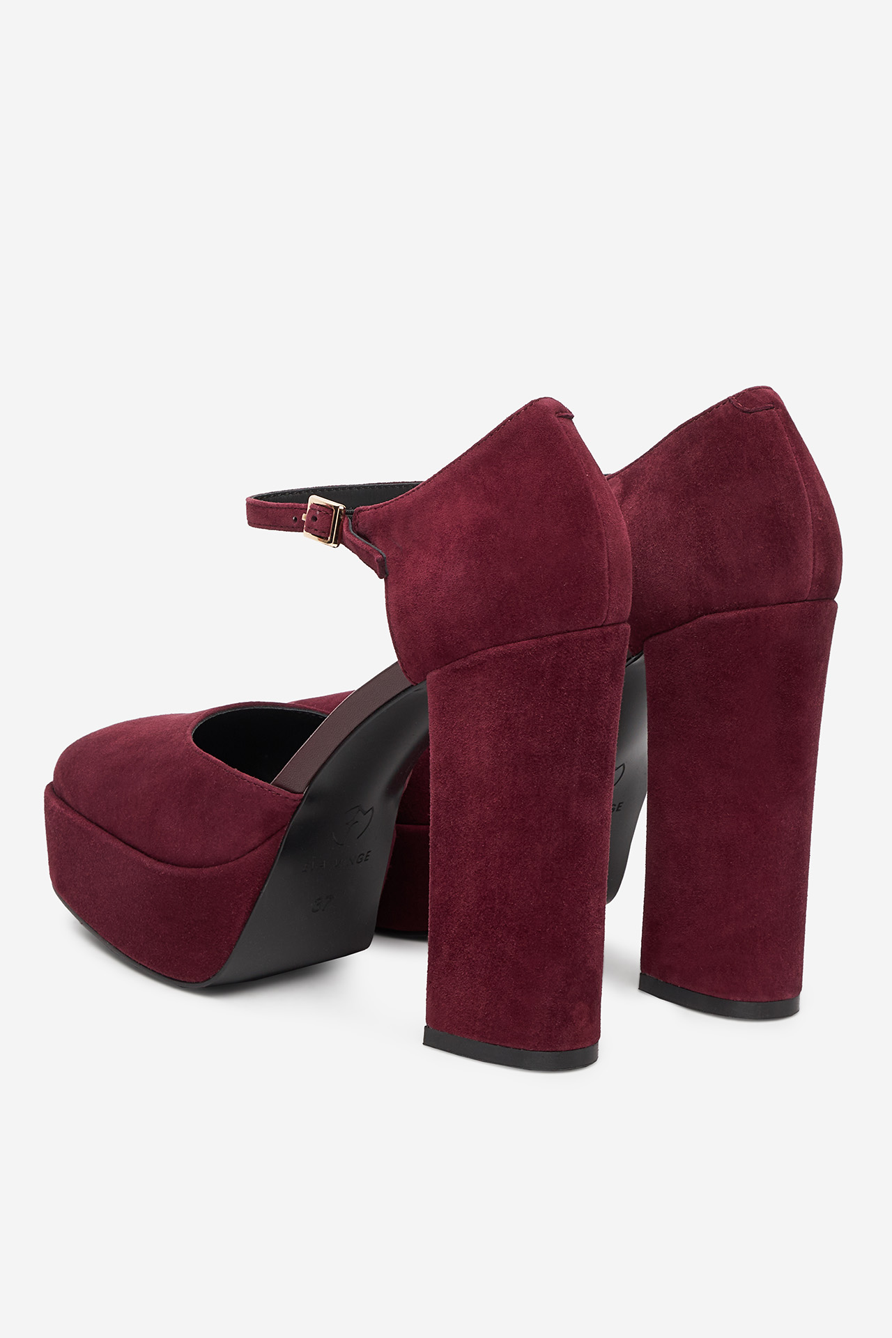 Pantofi pumps Vișiniu