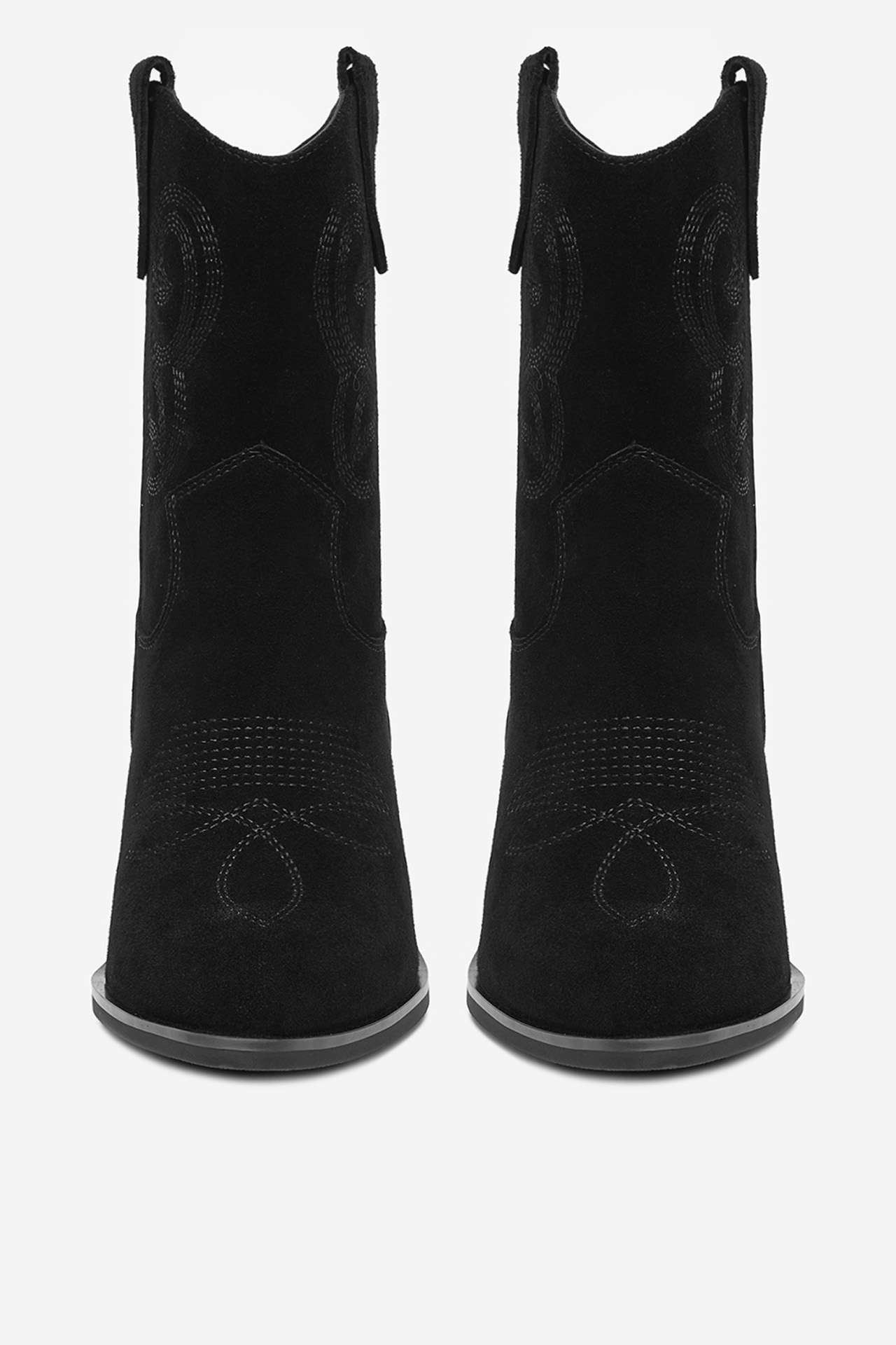 Kovbojská obuv Černá