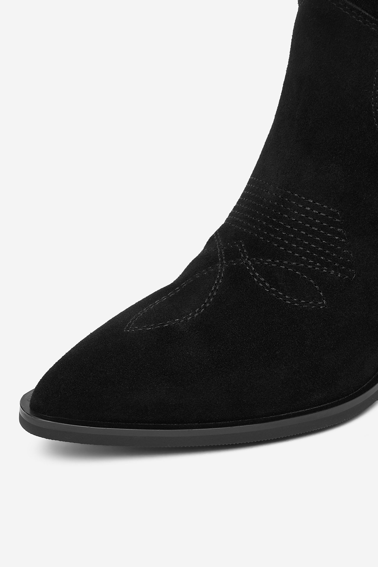 Kovbojská obuv Černá