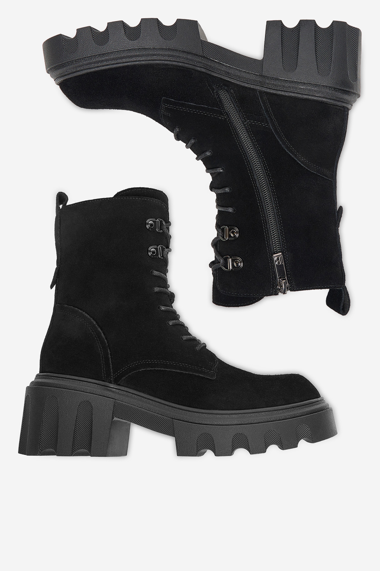 Kotníková obuv Černá