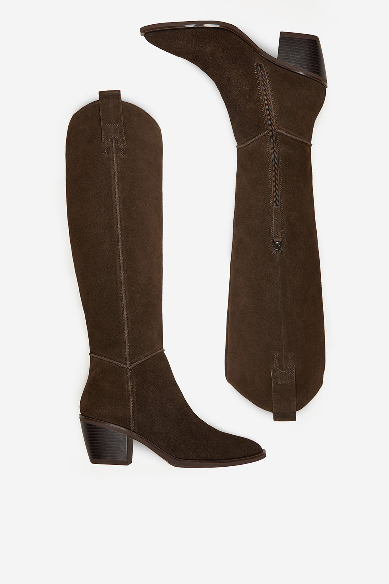 Kozačky Tmavě hnědá