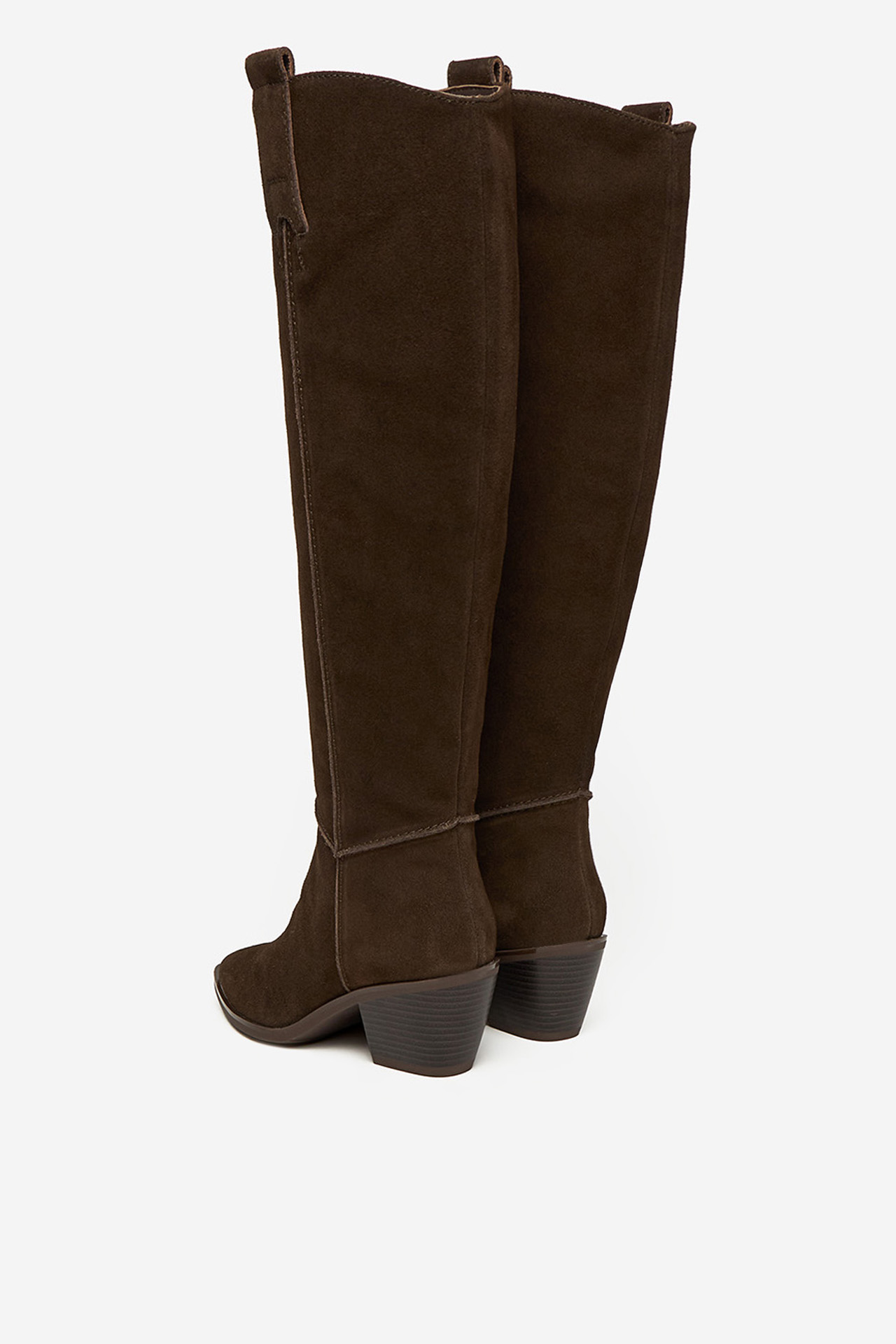 Kozačky Tmavě hnědá