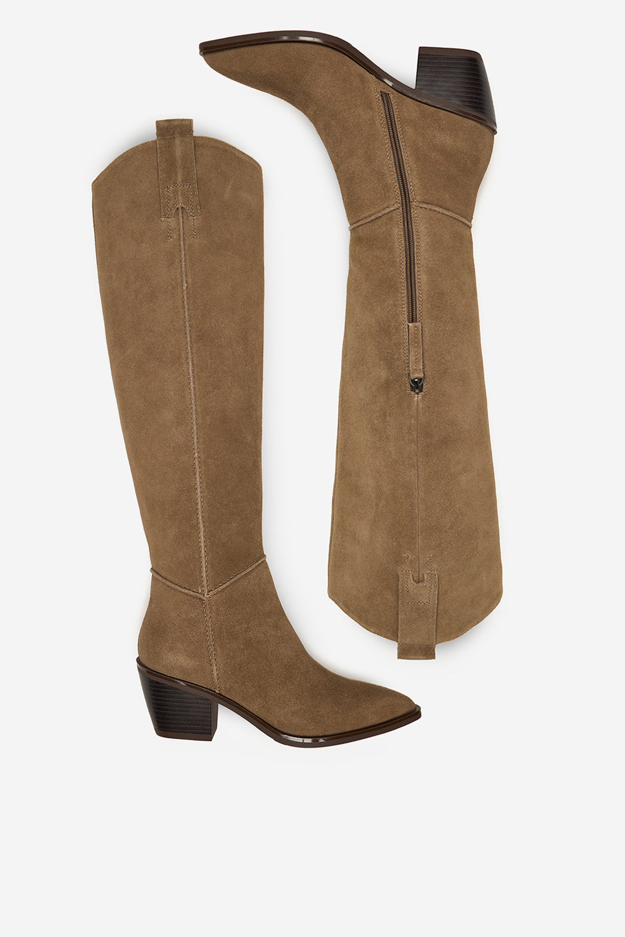 Kozačky Tmavě béžová