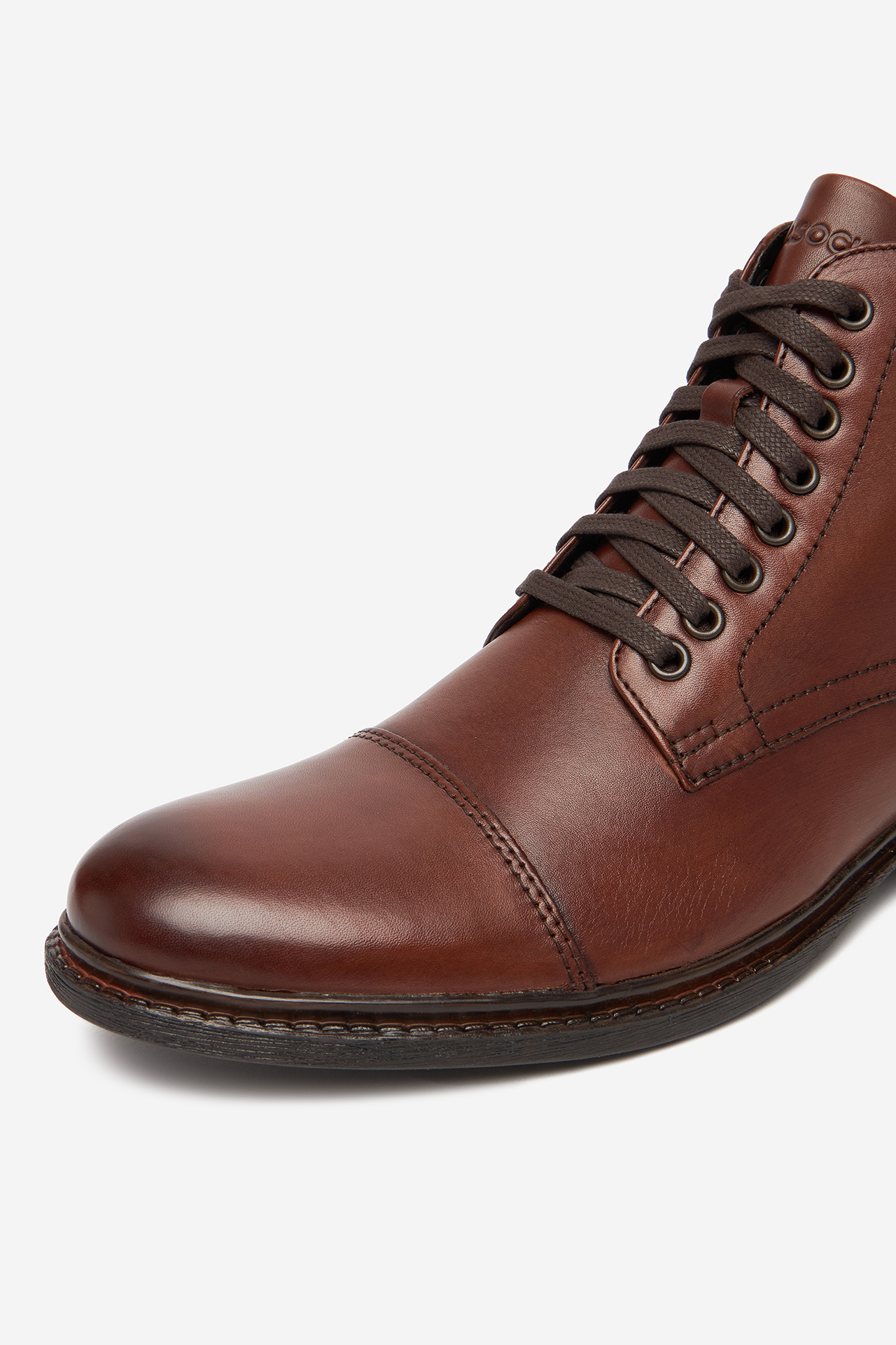 Kotníková obuv Hnědá