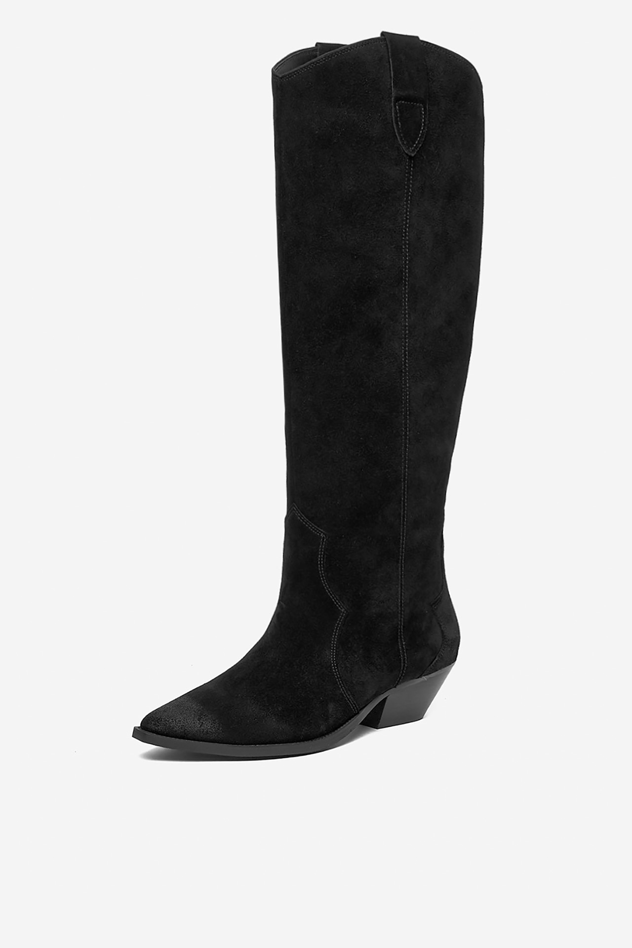 Kovbojská obuv Černá