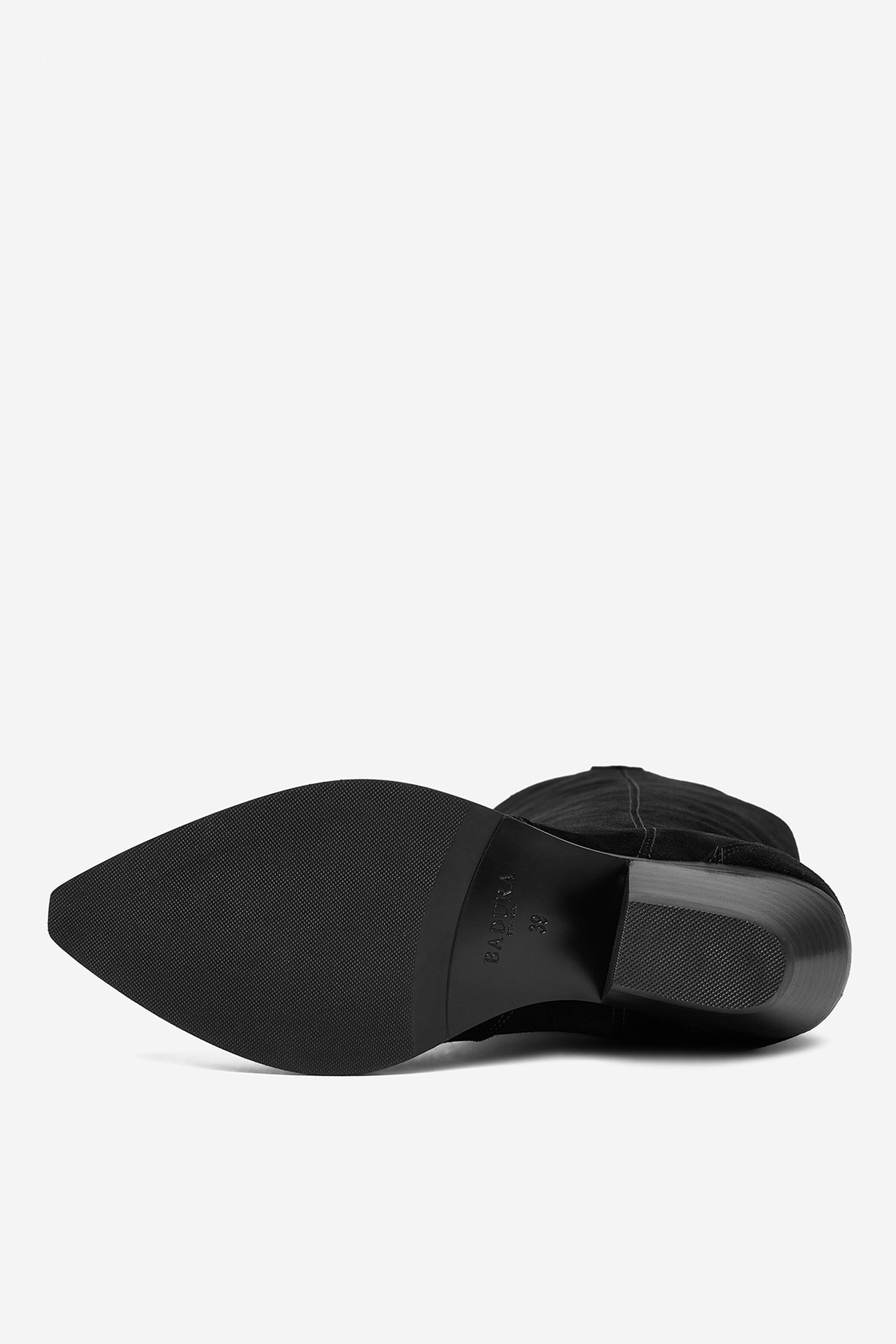 Kovbojská obuv Černá