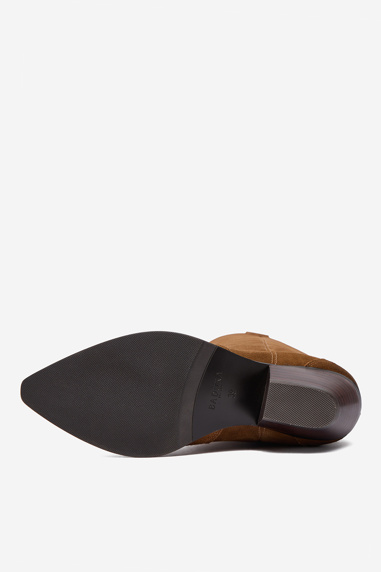 Kovbojská obuv Hnědá