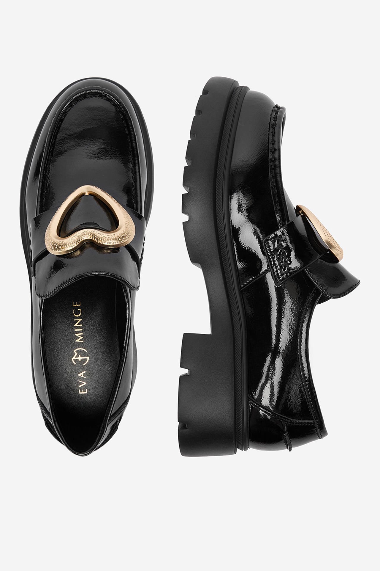 Čevlji brez vezalk Črna