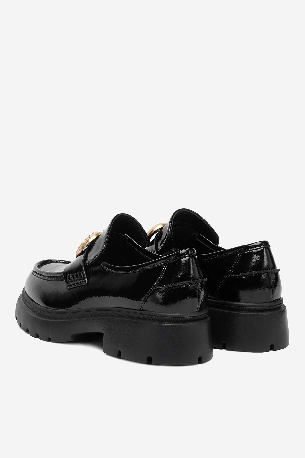 Čevlji brez vezalk Črna