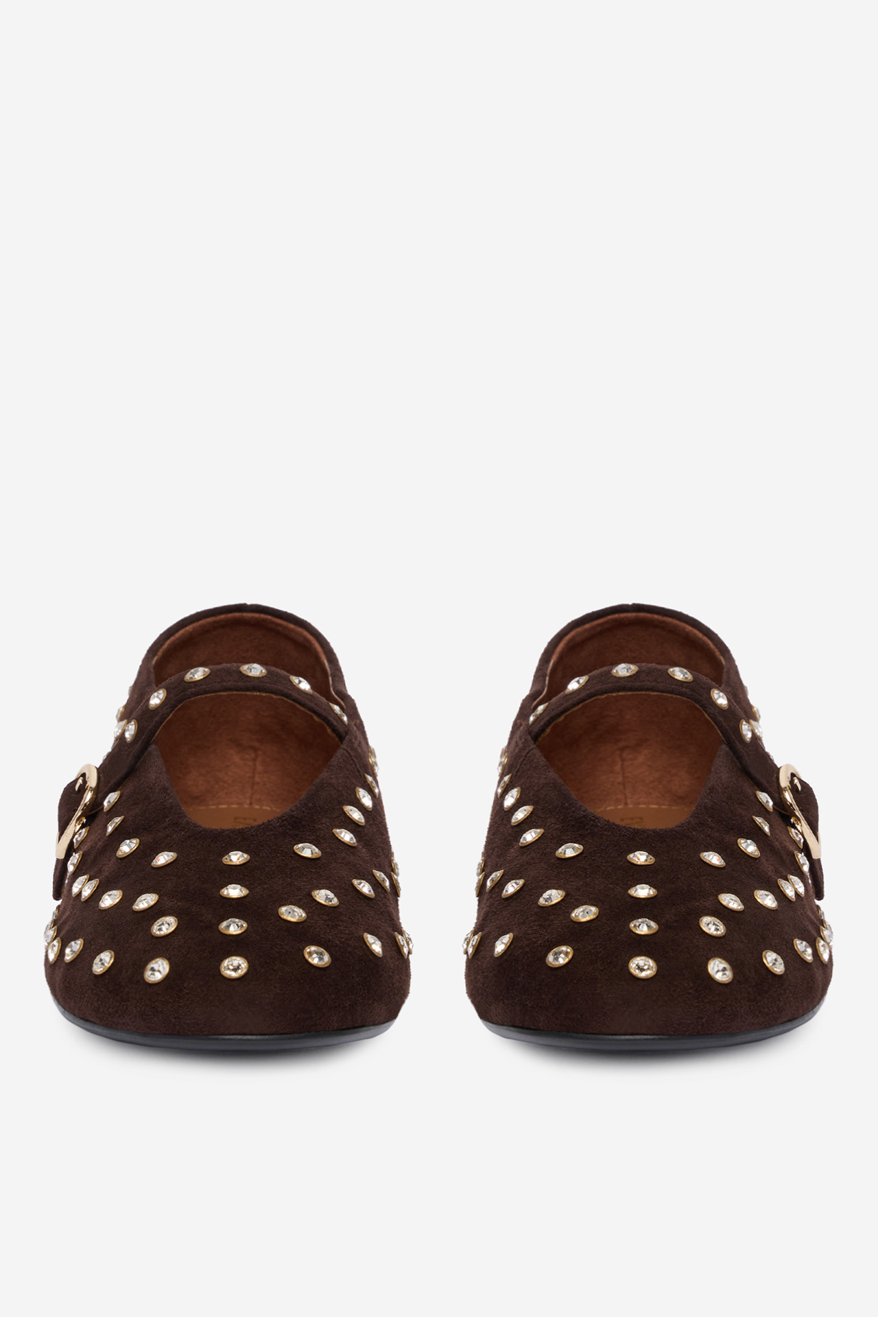 Baleríny Tmavě hnědá