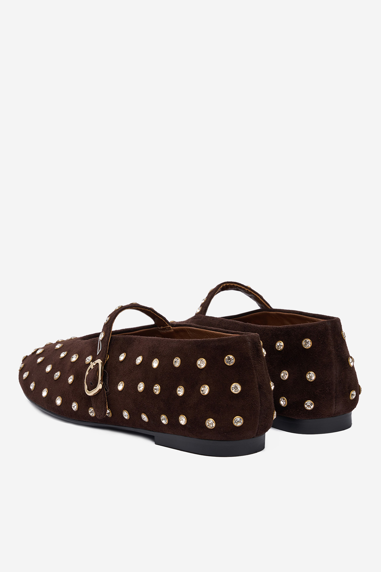 Baleríny Tmavě hnědá