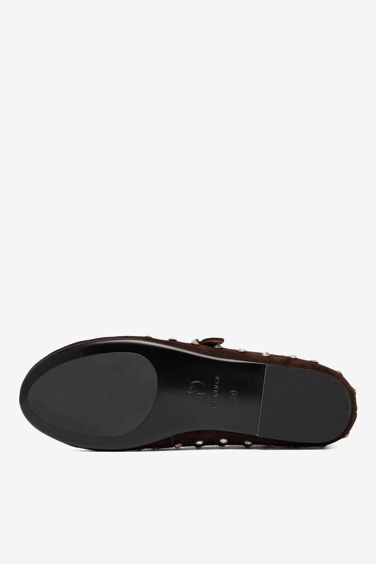 Baleríny Tmavě hnědá