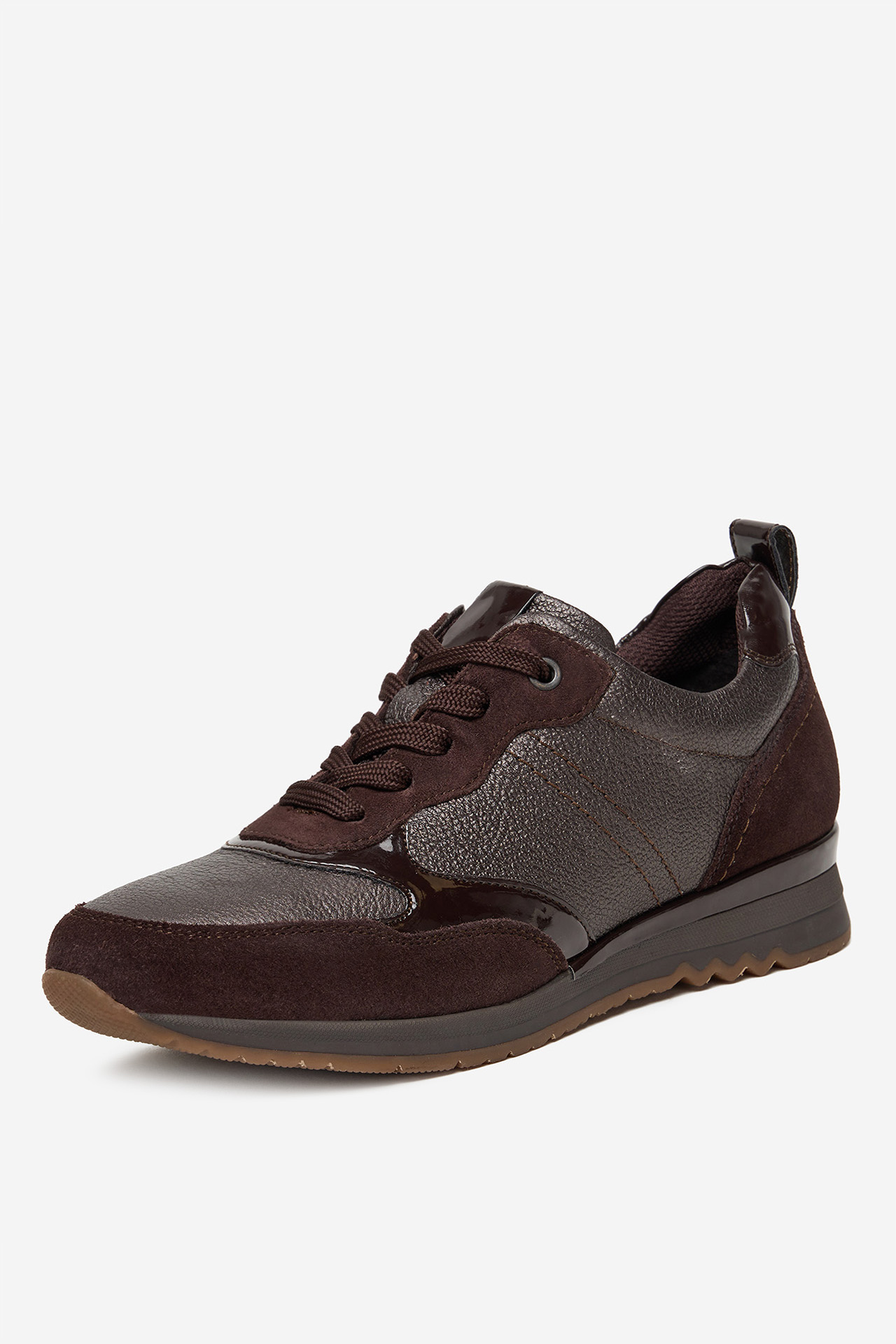 Sneakersy Tmavě hnědá