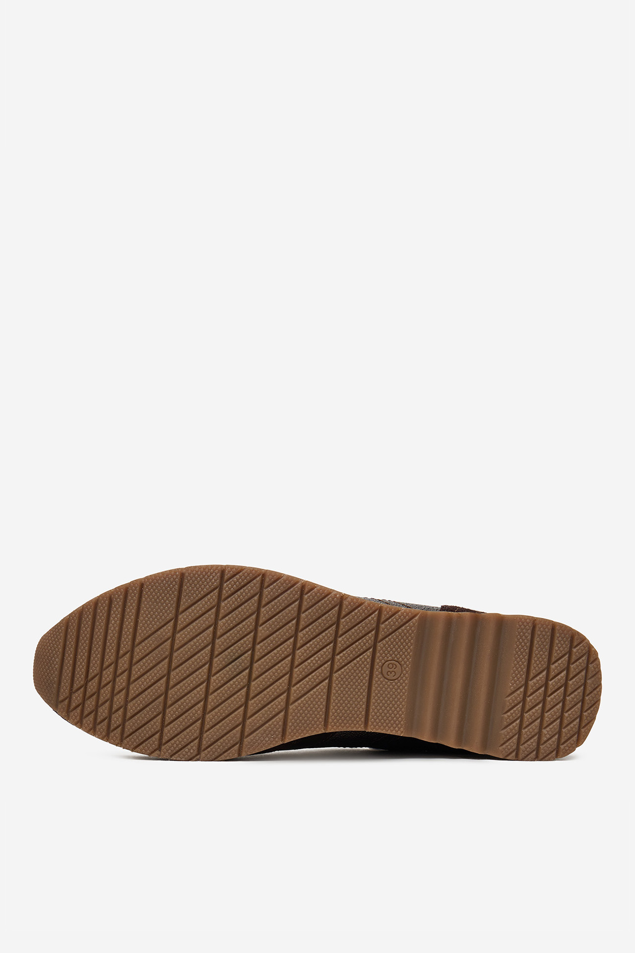 Sneakersy Tmavě hnědá