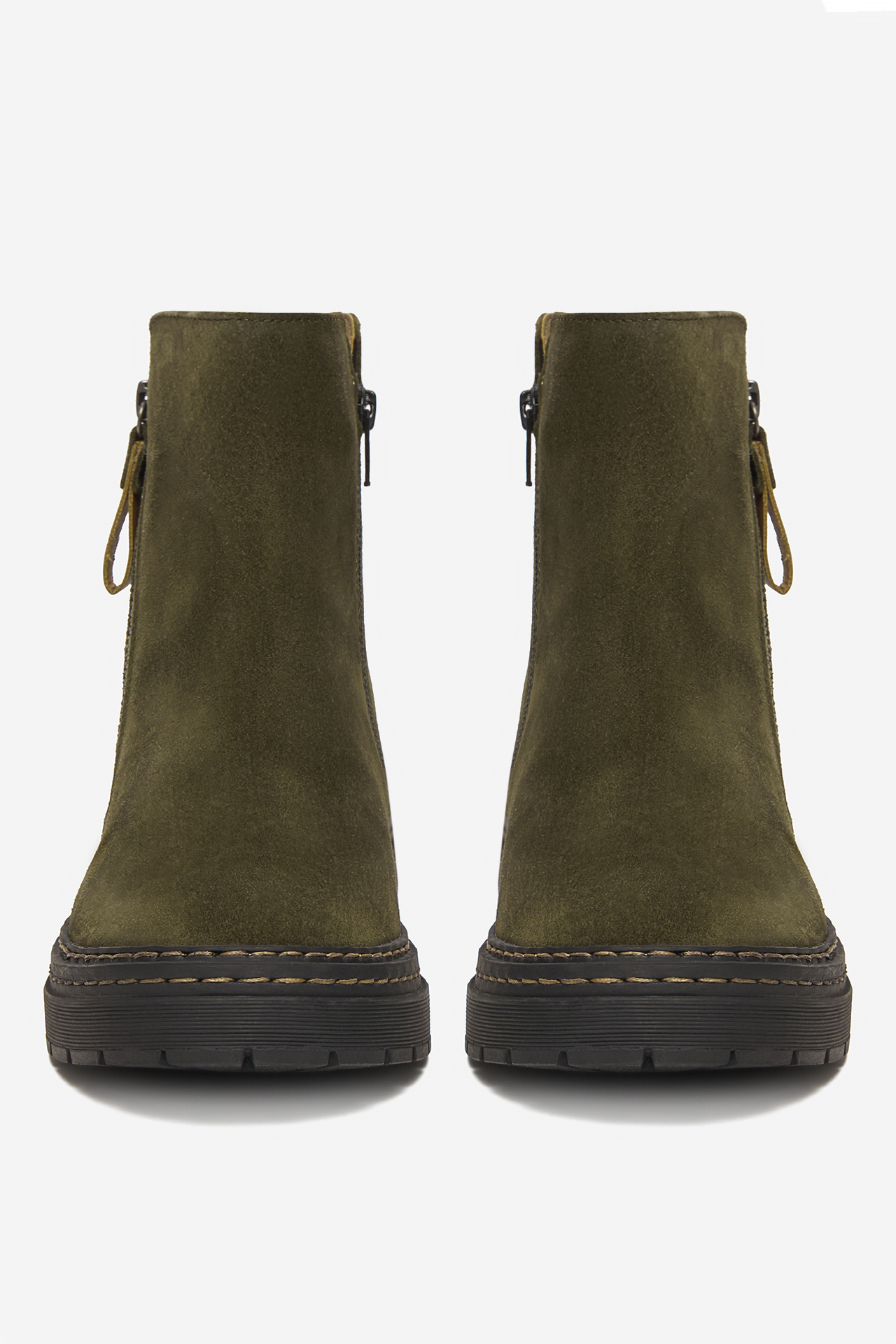 Gležnjače s vezicama Khaki