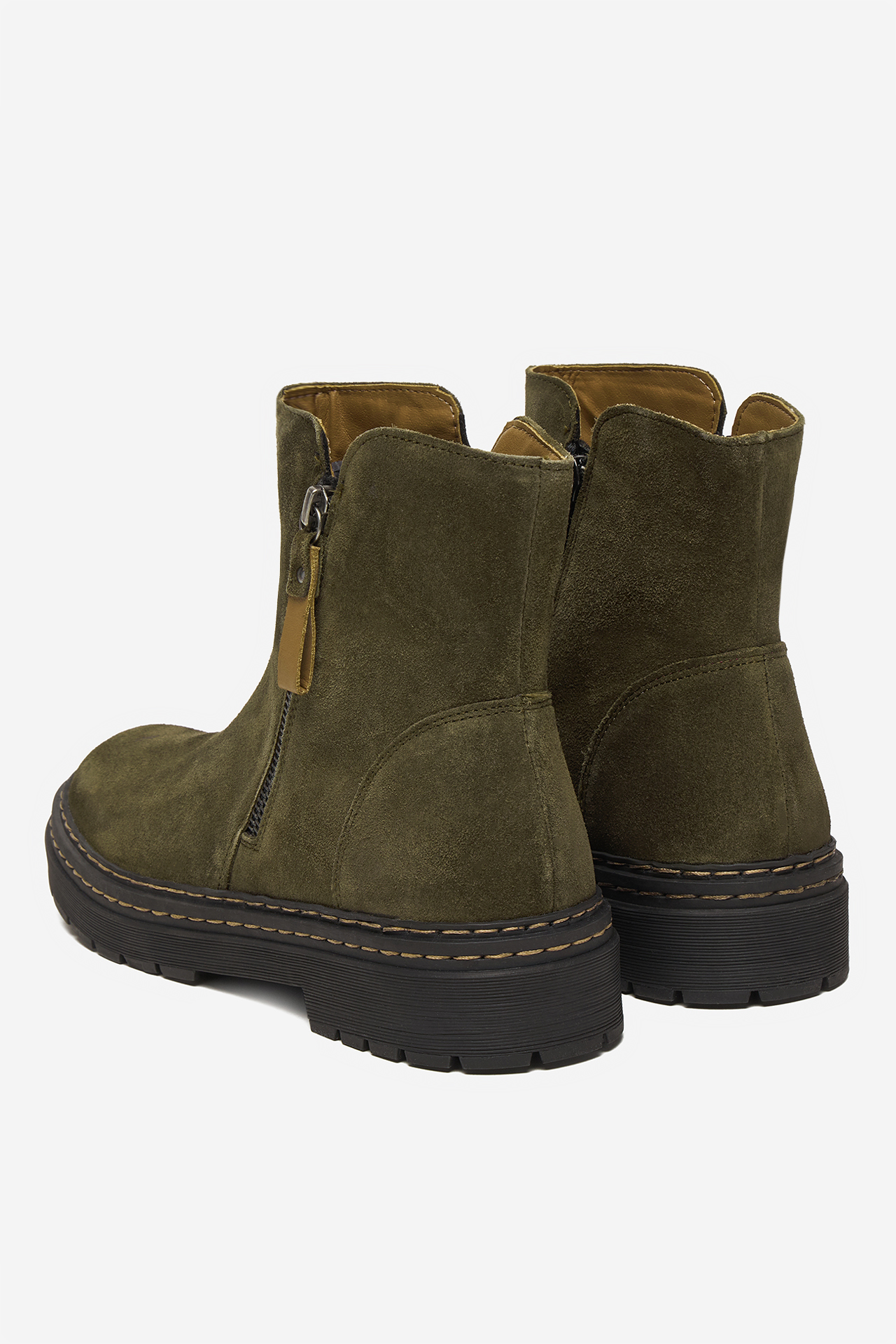 Gležnjače s vezicama Khaki