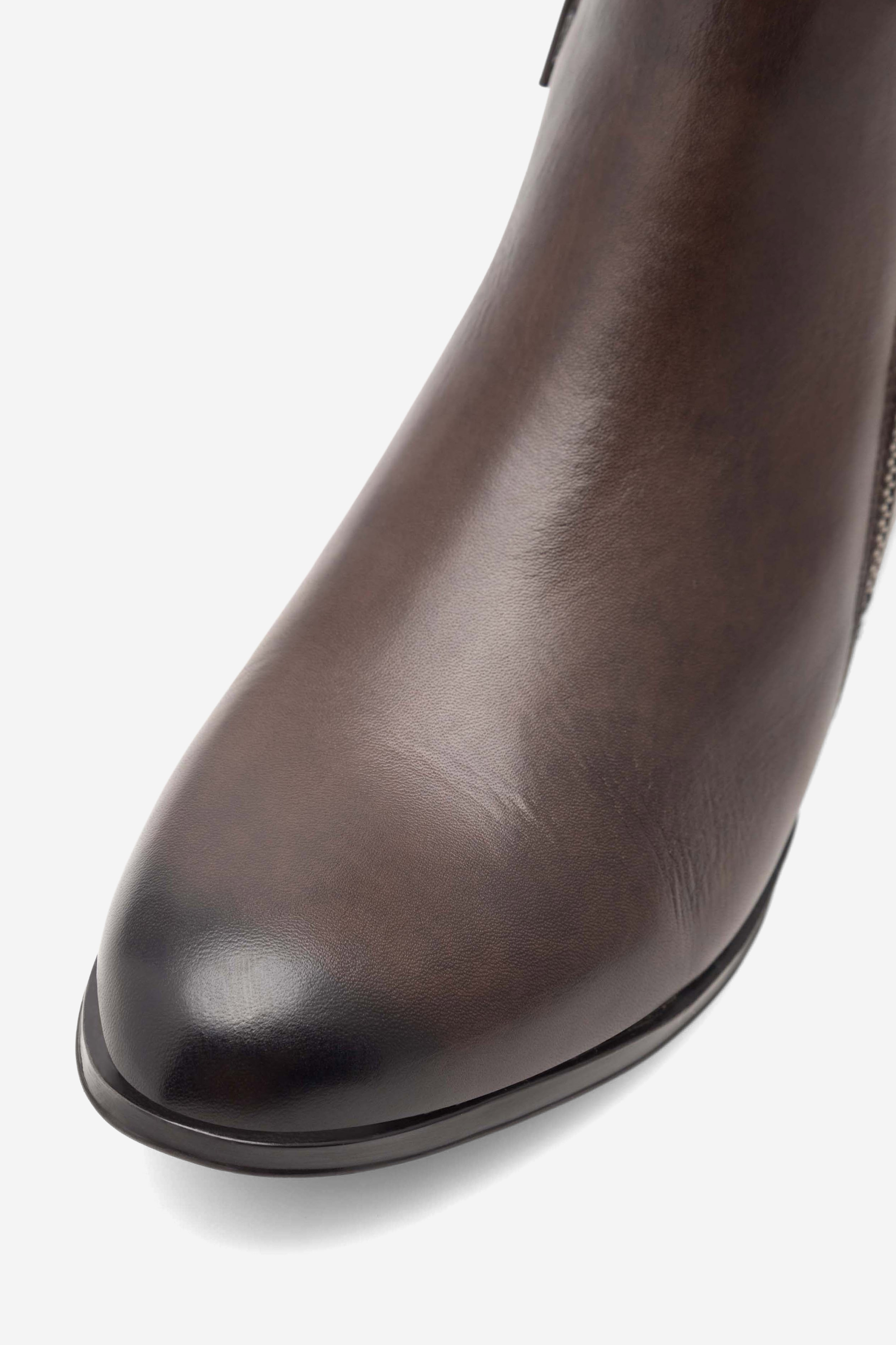 Polokozačky Tmavě hnědá