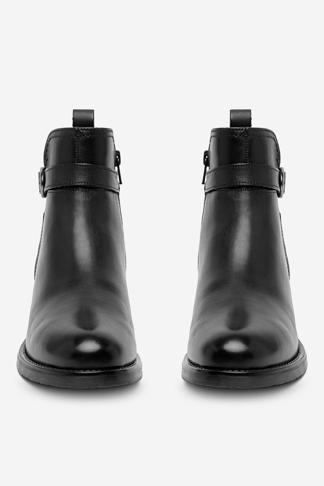 Členková obuv Čierna