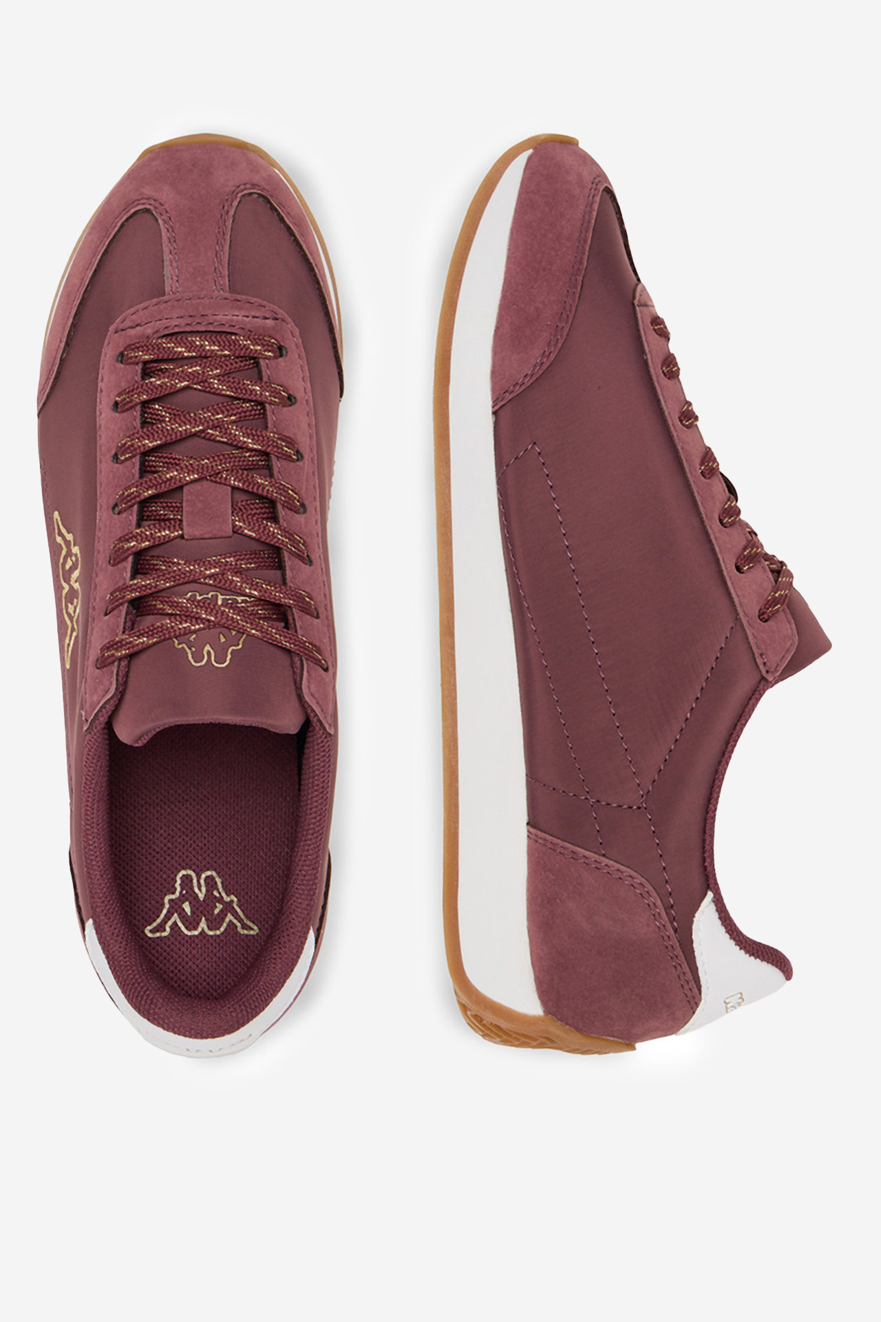 Sneakersy Vínový