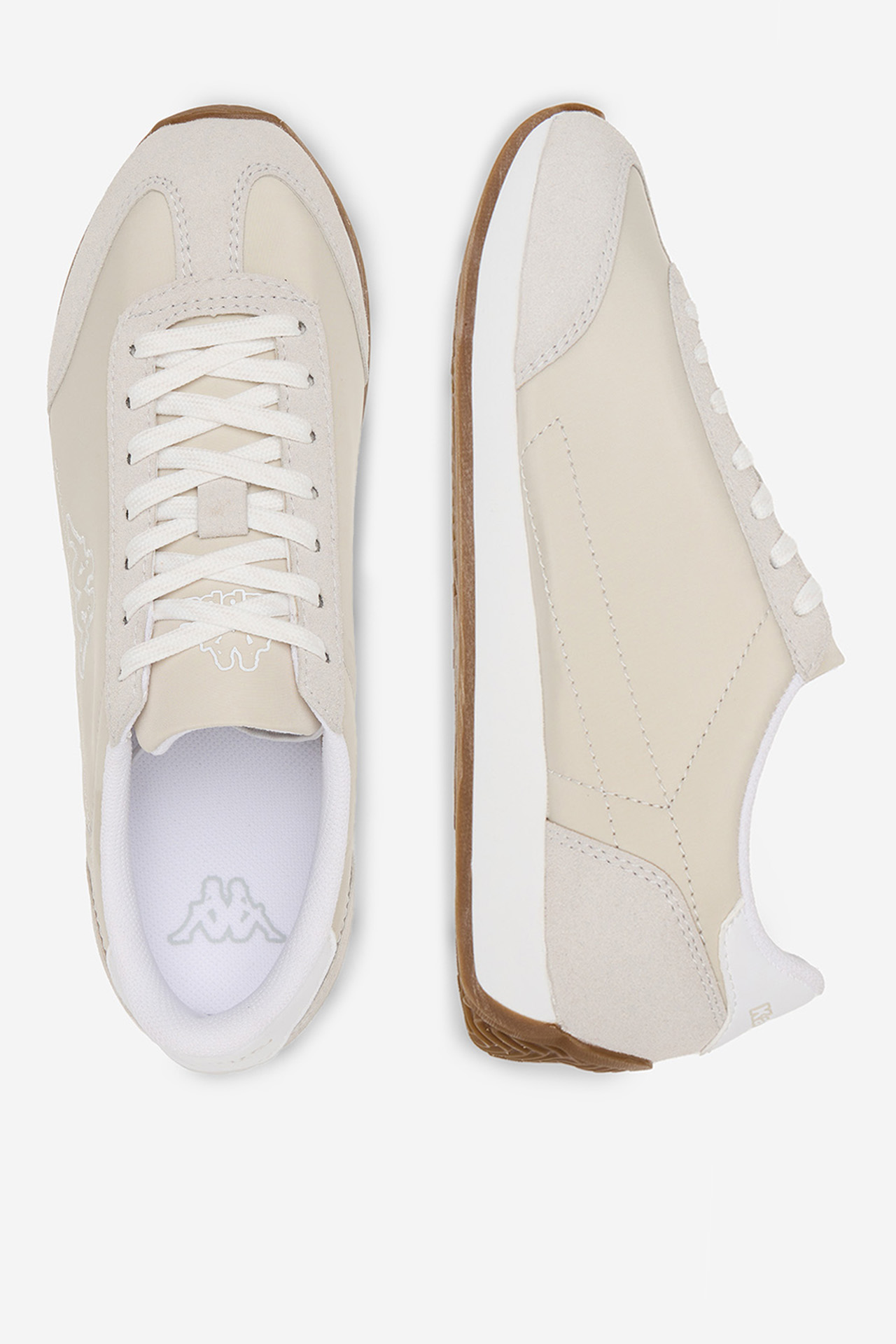 Sneakersy Světle béžová