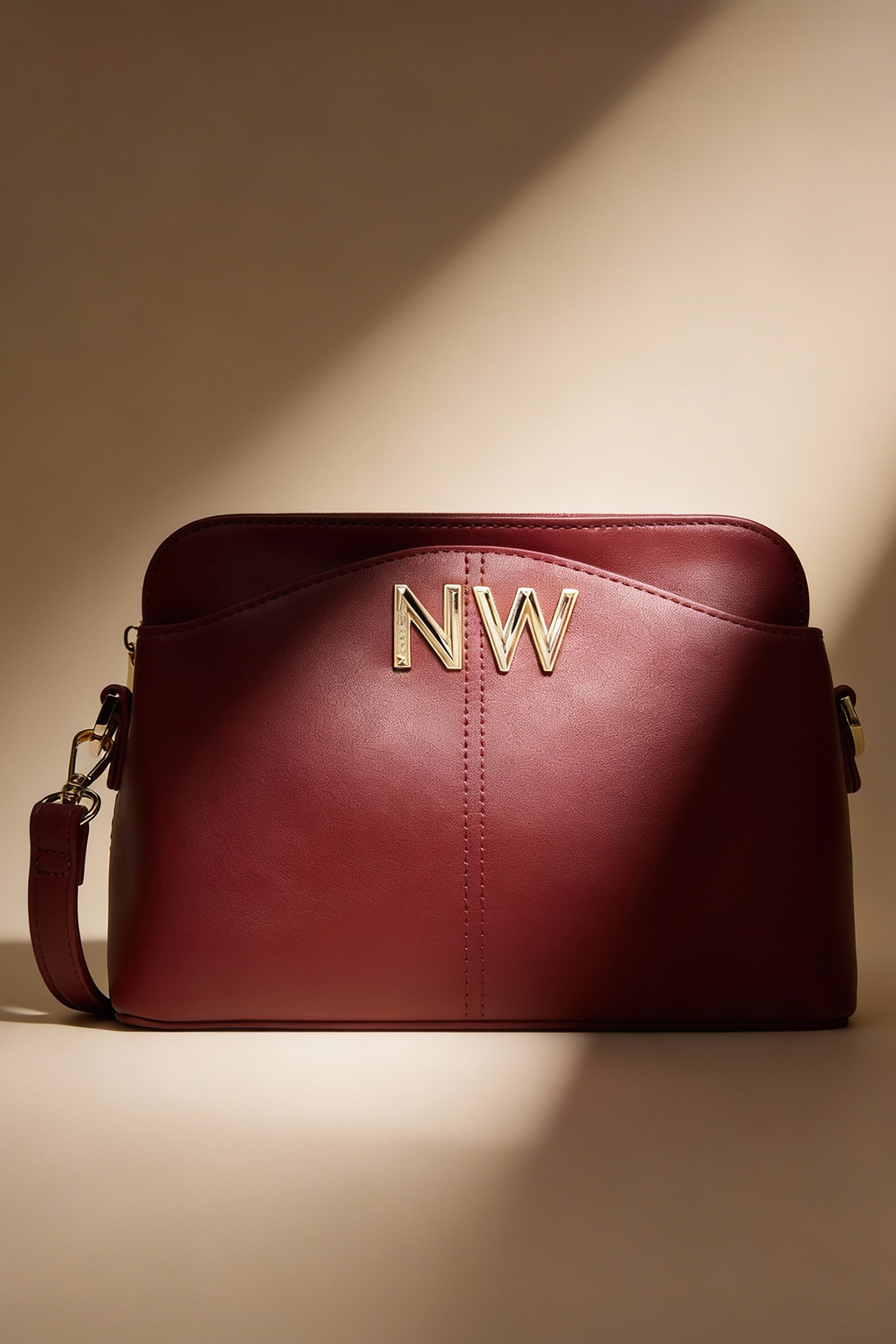 Kabelka Tmavě červená