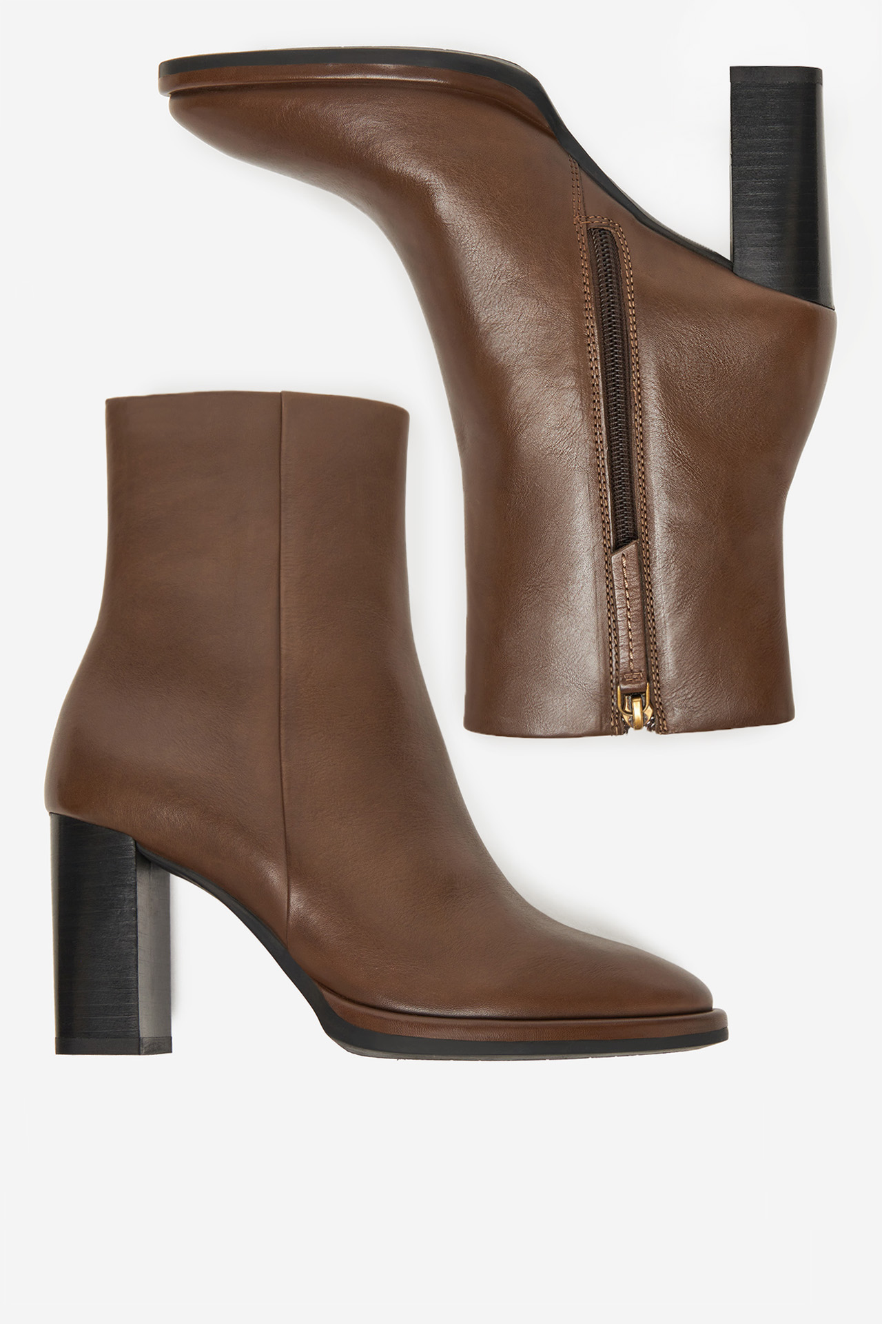 Polokozačky Tmavě hnědá