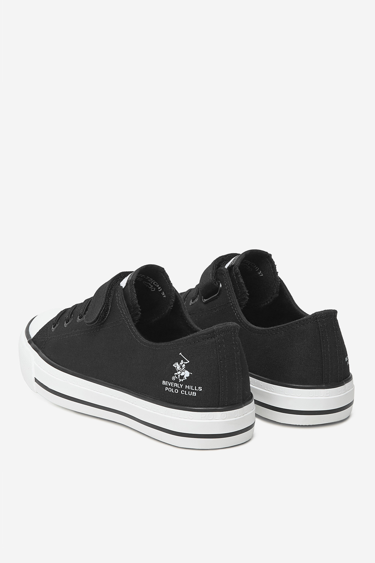 Platnene superge Črna