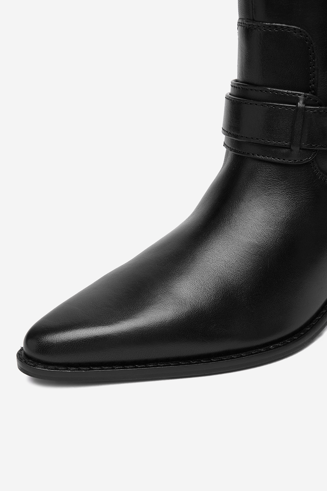 Kavbojski škornji Črna