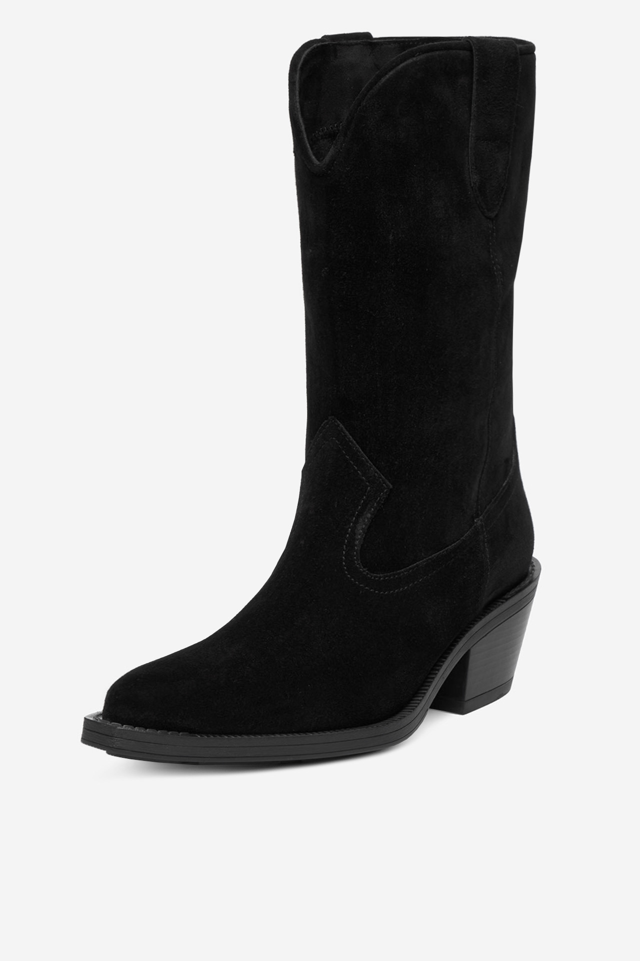 Kovbojská obuv Černá