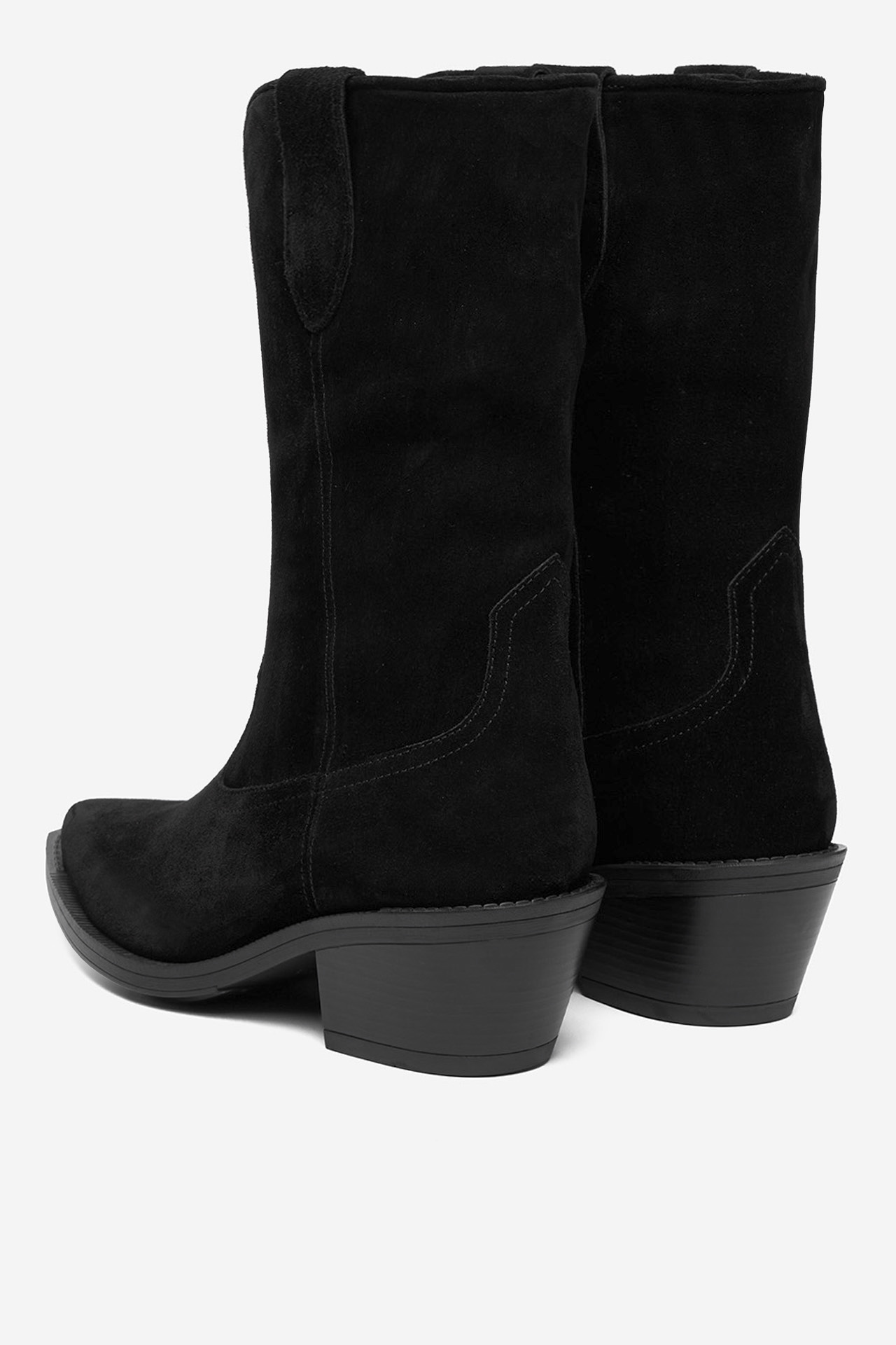 Kovbojská obuv Černá