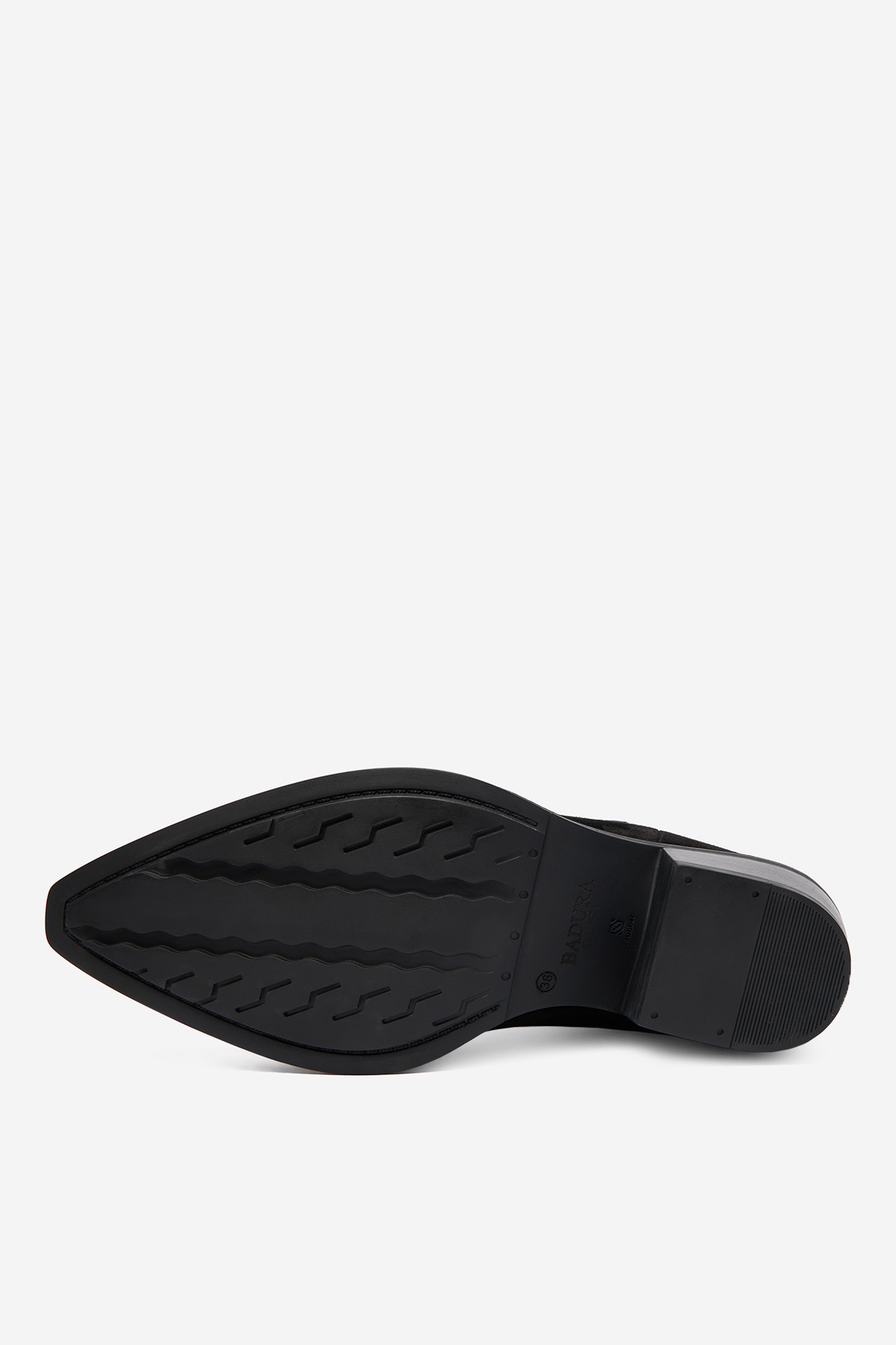 Kovbojská obuv Černá