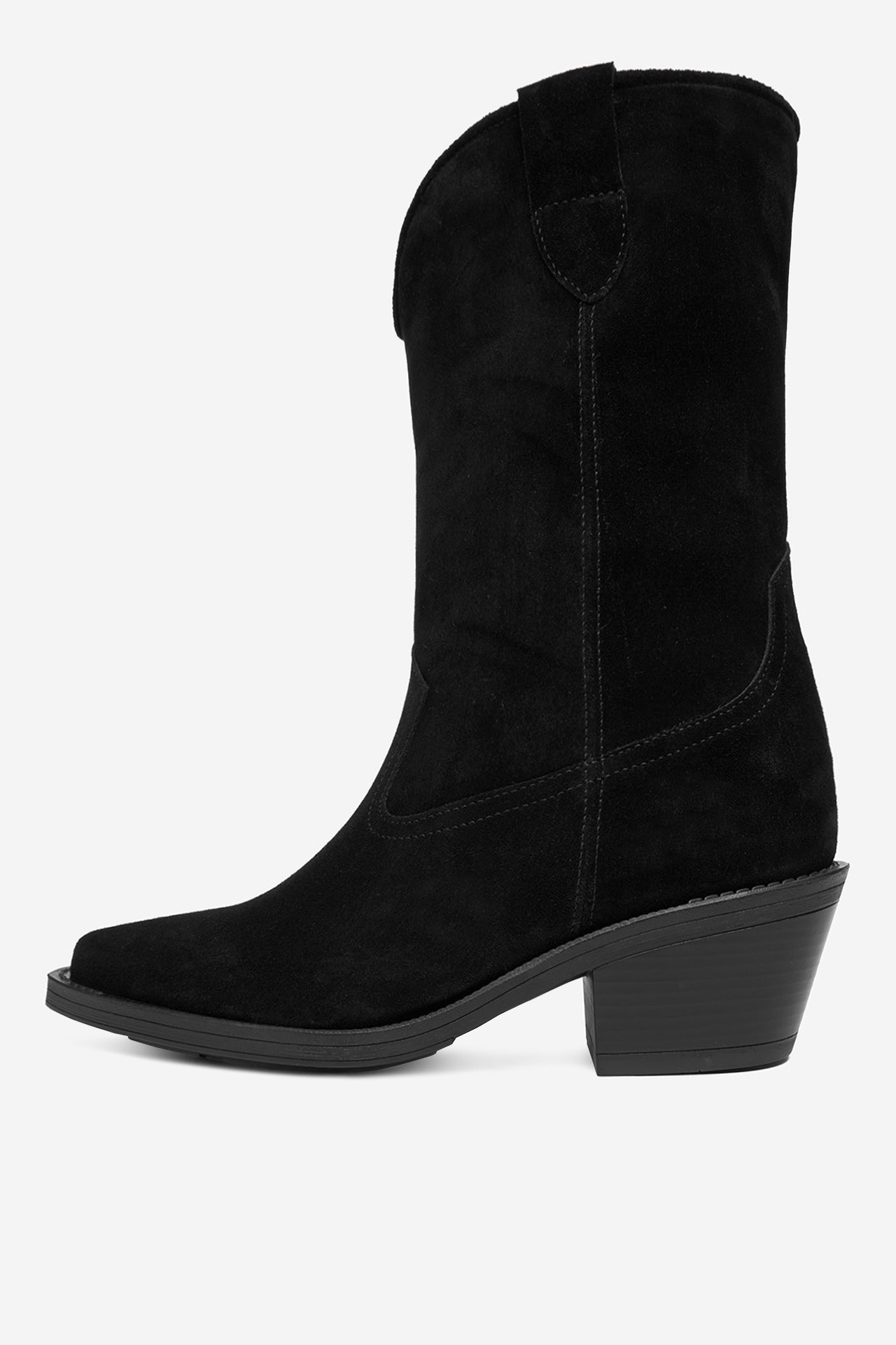 Kovbojská obuv Černá