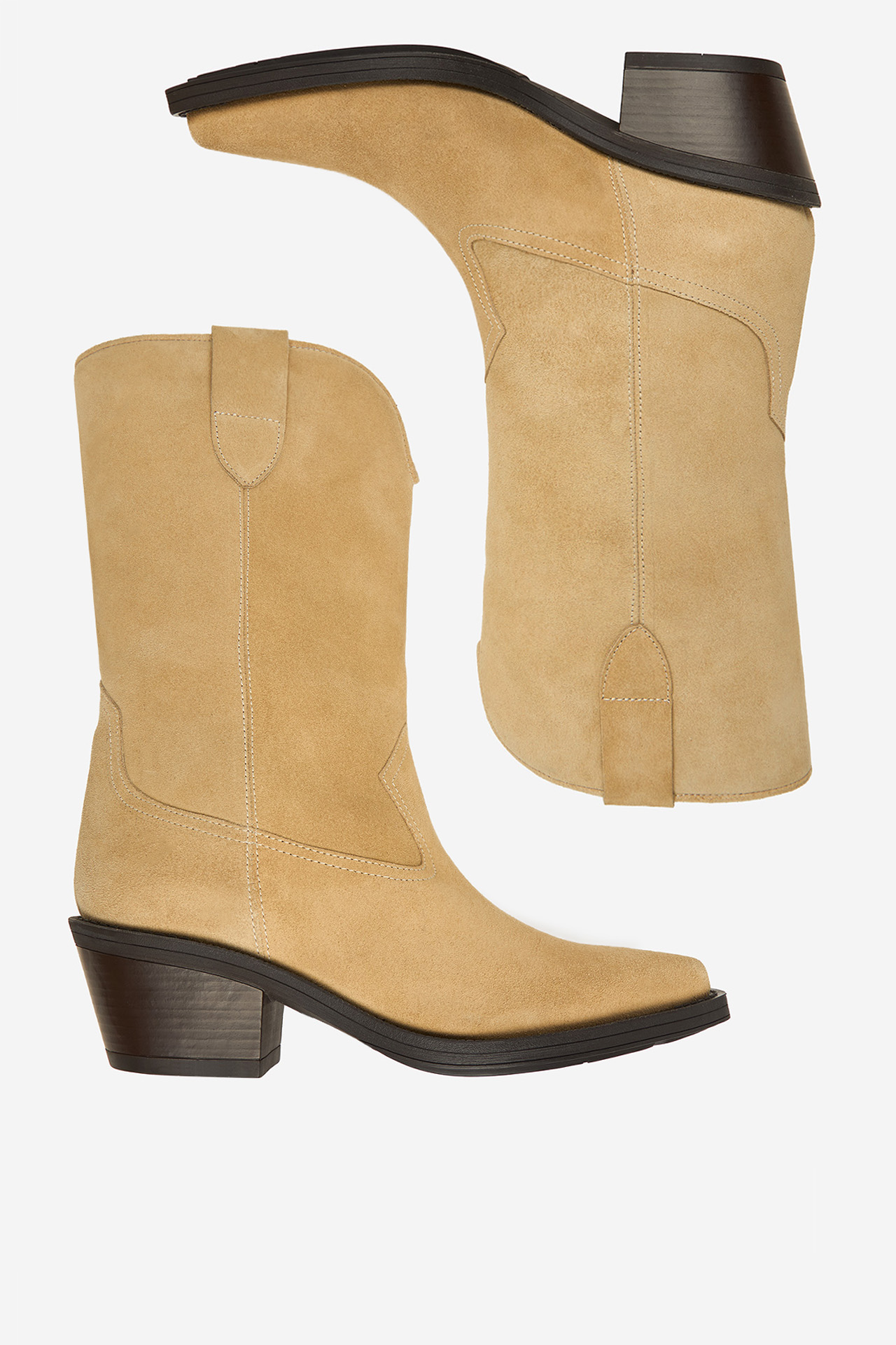 Kovbojská obuv Béžová