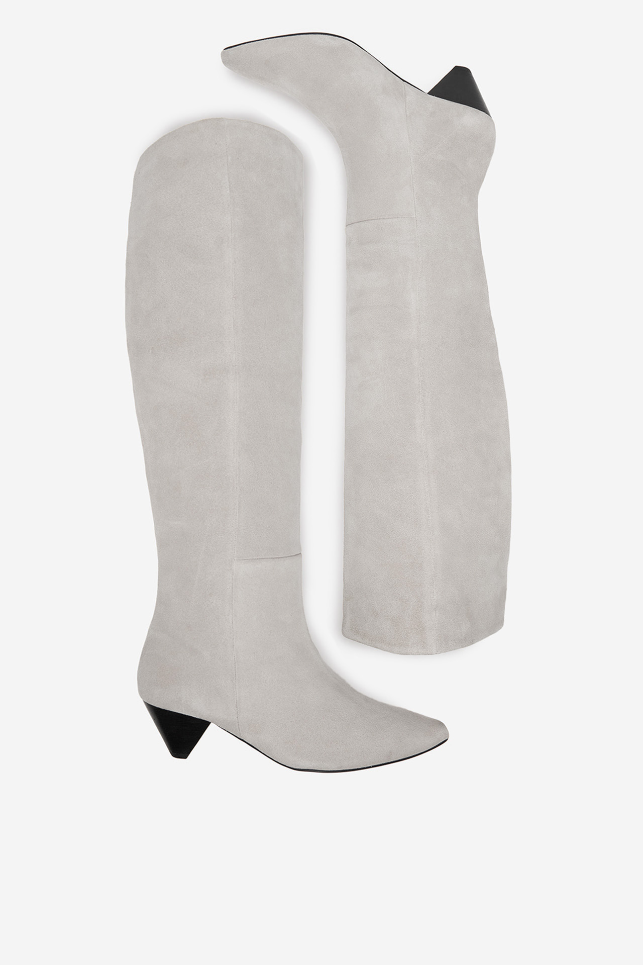 Kozačky Světle šedá