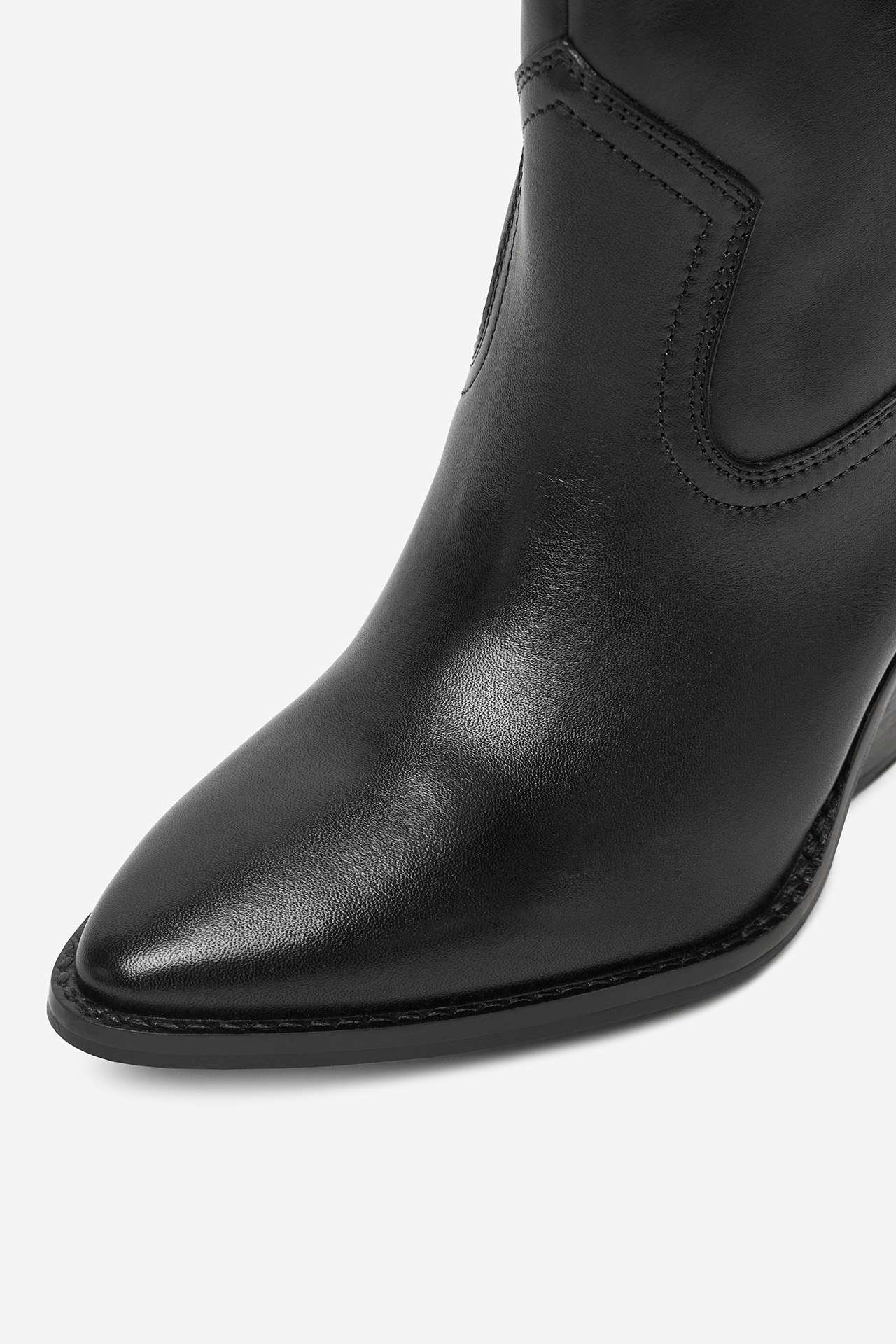 Kovbojská obuv Černá