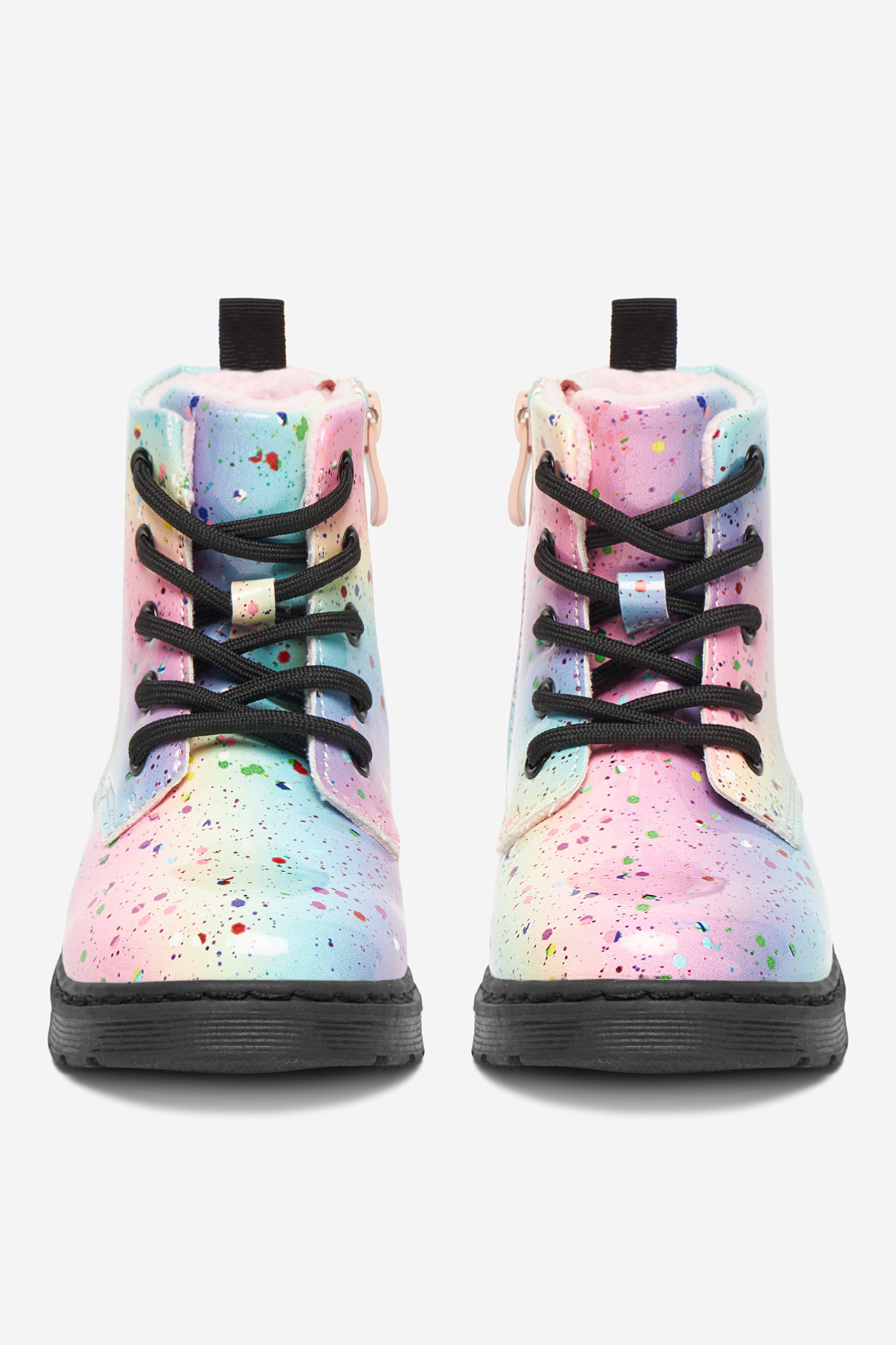 Gležnjarji z vezalkami Pisano