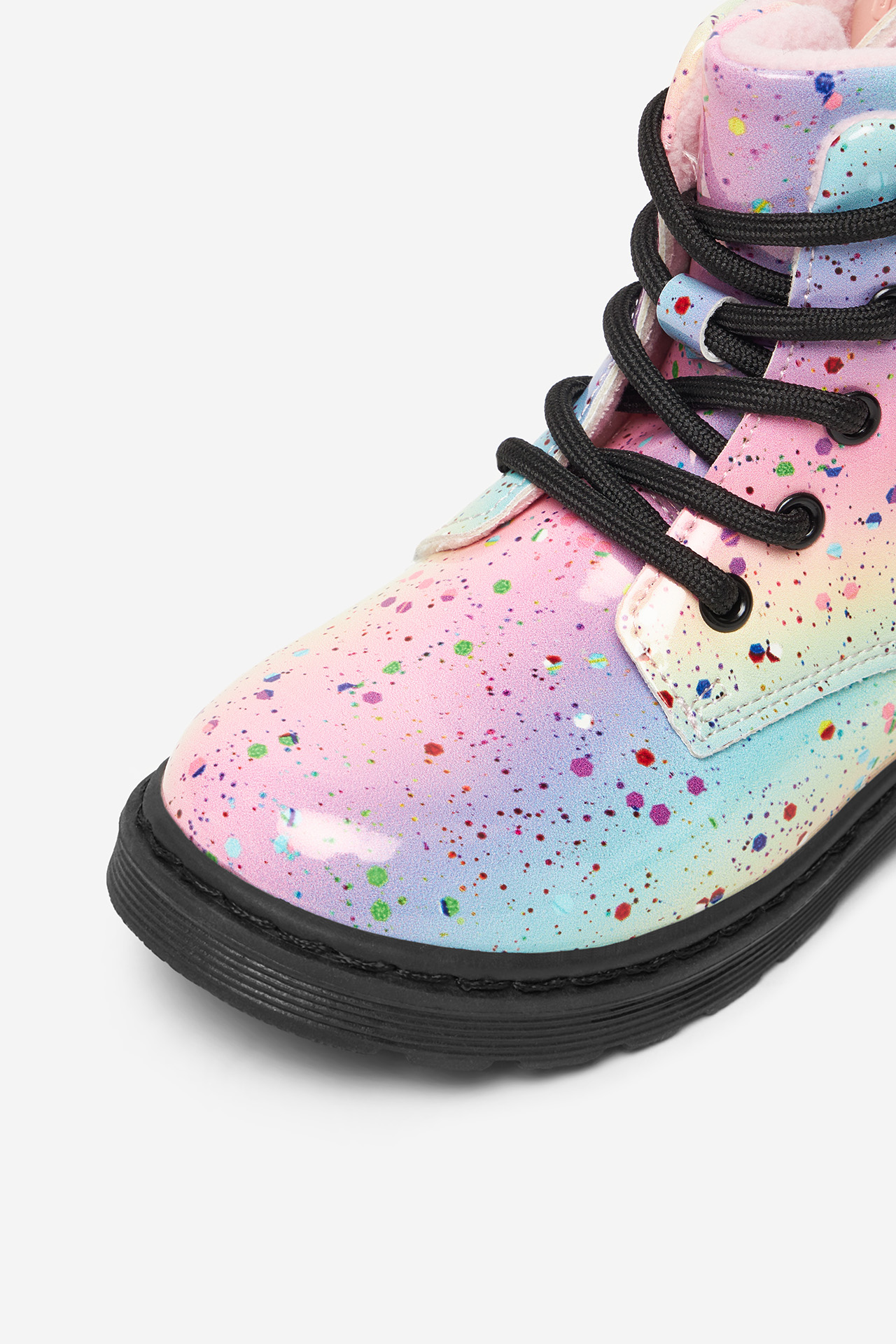 Gležnjarji z vezalkami Pisano