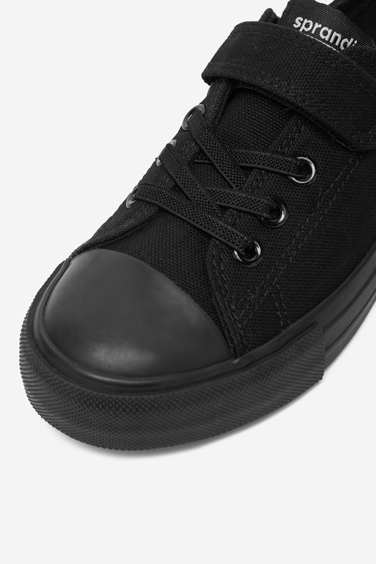 Platnene superge Črna