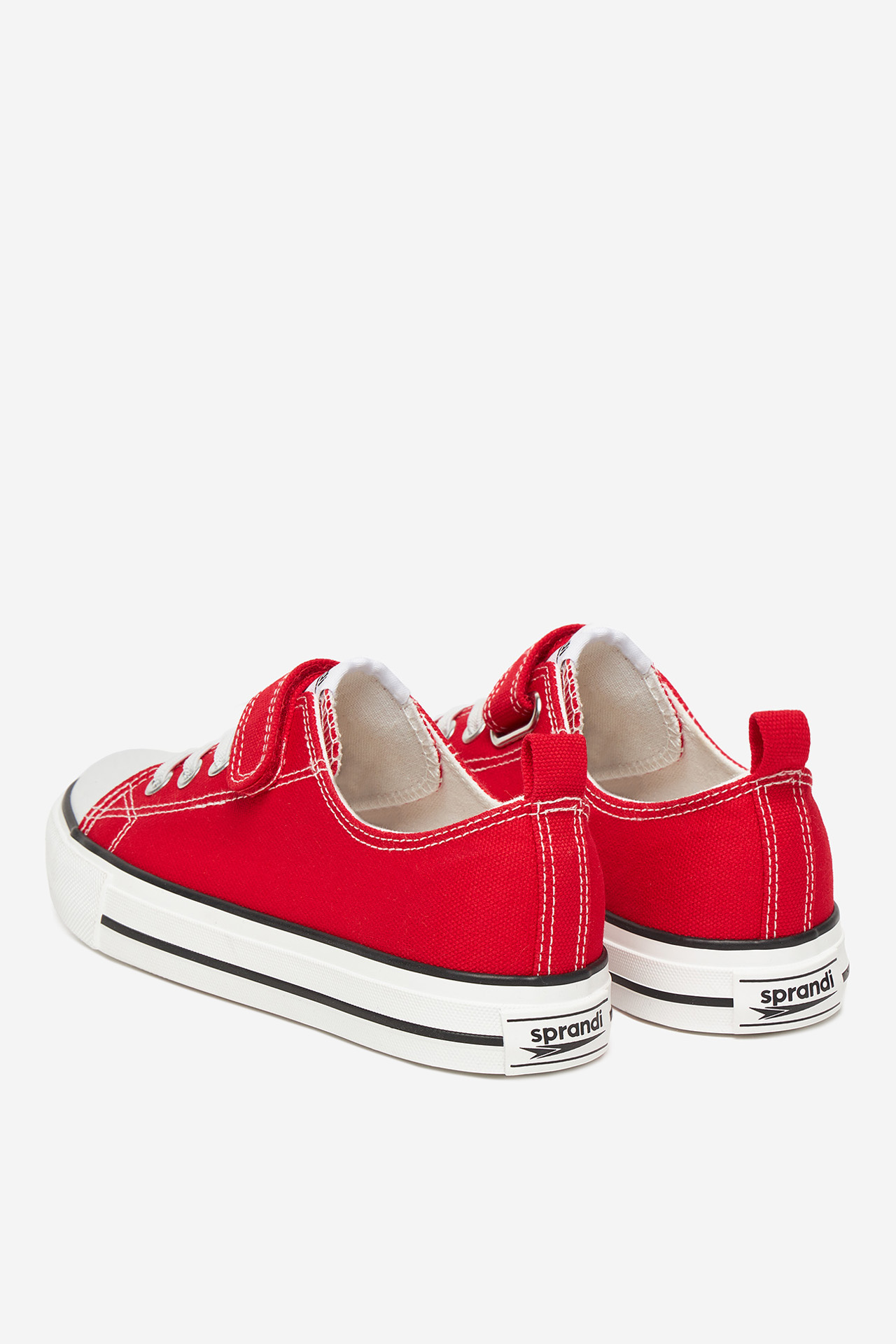 Platnene superge Rdeča