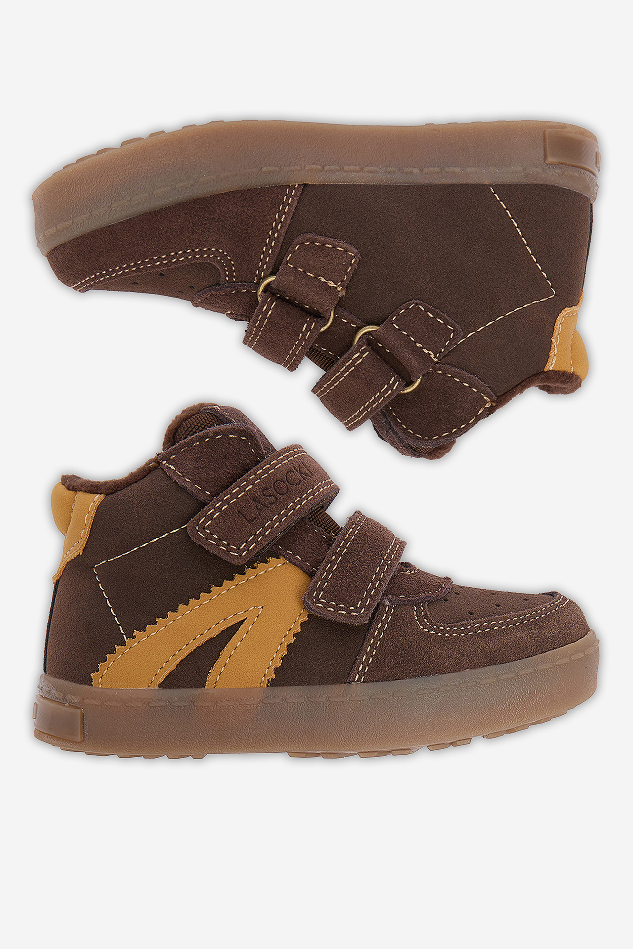 Kotníková obuv Hnědá