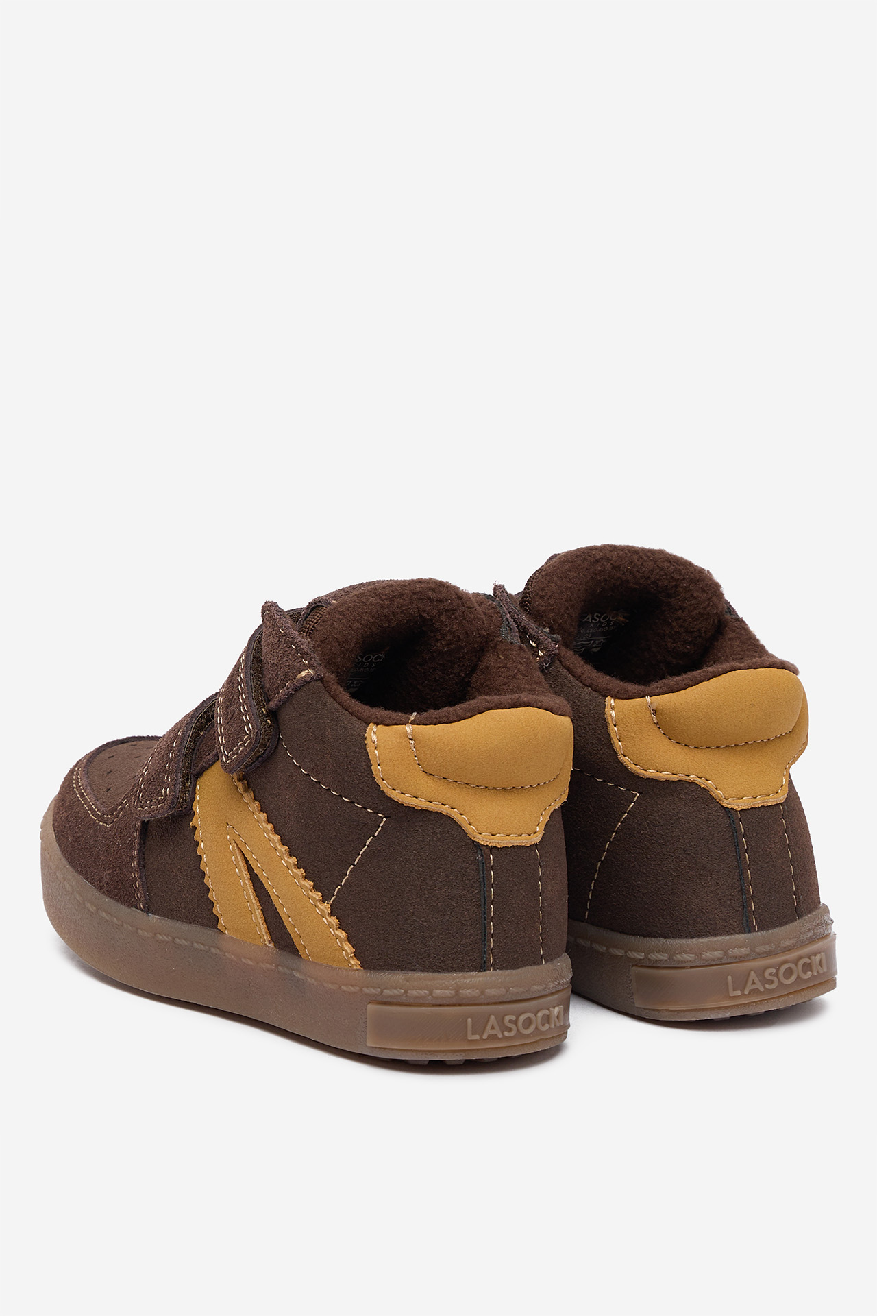 Kotníková obuv Hnědá