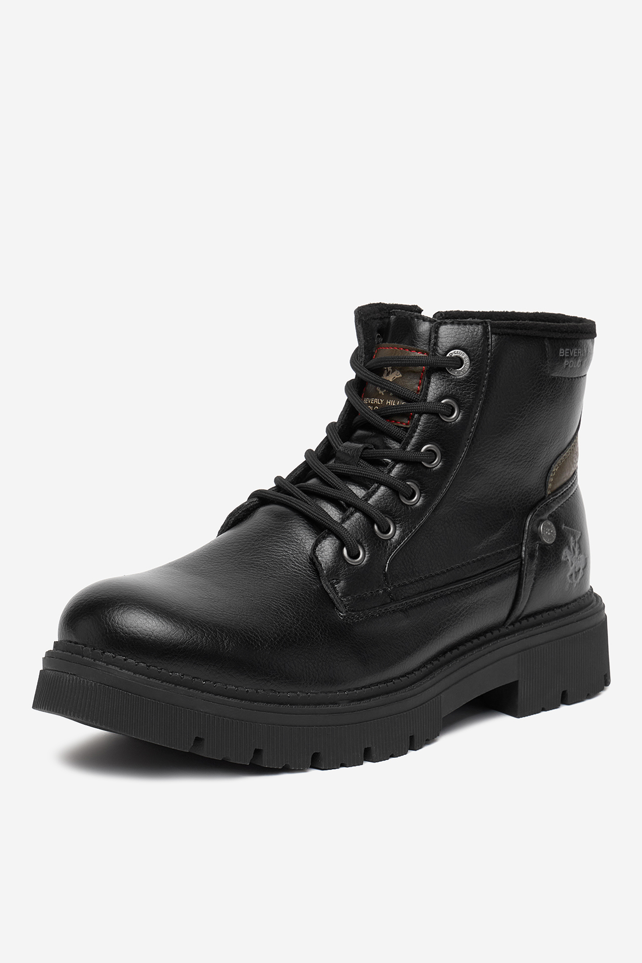 Šnurovacie topánky Čierna